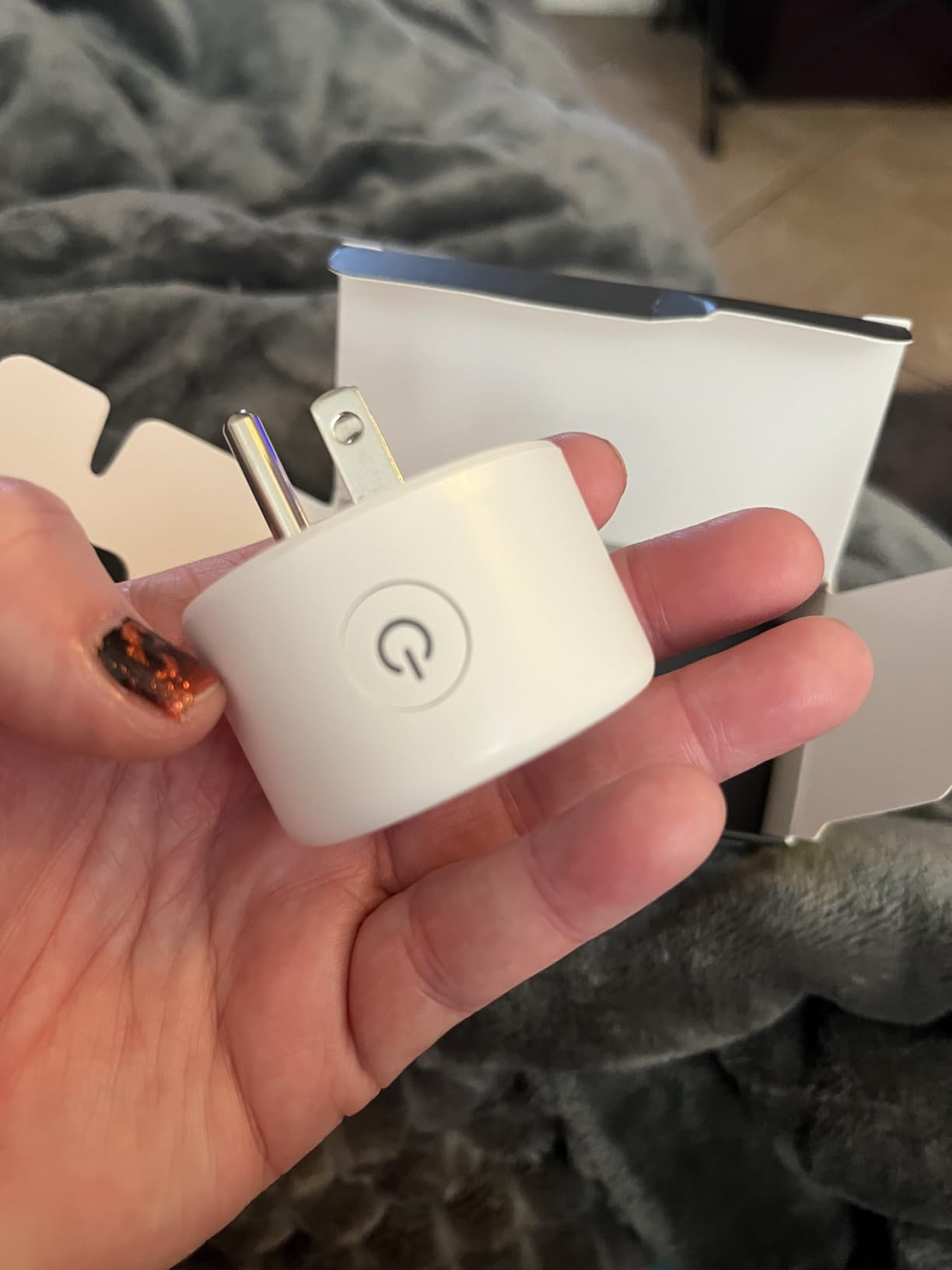 GHome Smart Plug, WiFi Smart Plugs Work with Alexa and Google Home, Smart Outlet Timer with APP Remote Control, 2.4GHz Wi-Fi Only, No Hub Required, ETL FCC Listed Customer Review GHome Smart Plug, WiFi Smart Plugs Work with Alexa and Google Home, Smart Outlet Timer with APP Remote Control, 2.4GHz Wi-Fi Only, No Hub Required, ETL FCC Listed - Customer Photo 1