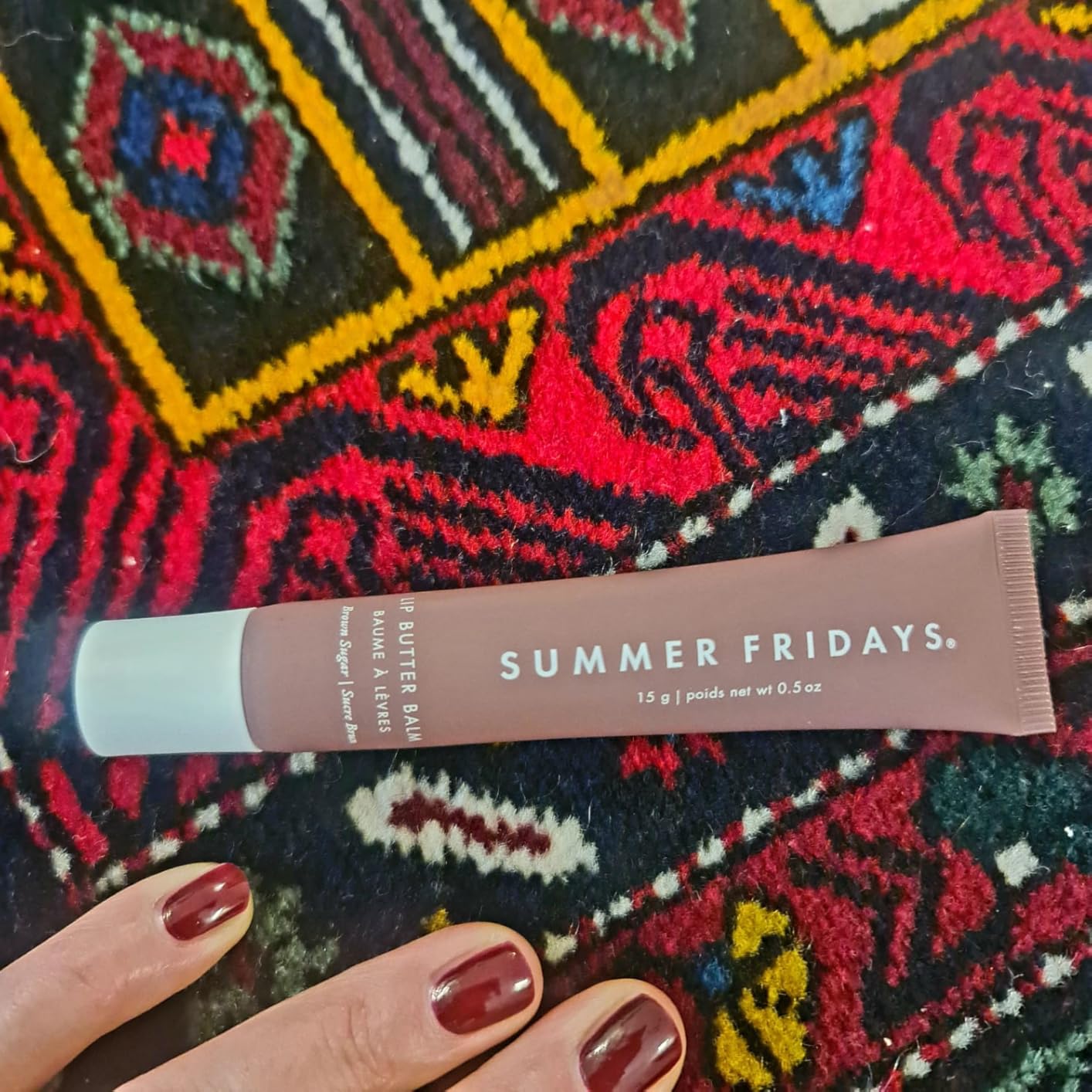 Summer Fridays Tinted Lip Butter Balm - Conditioning Vegan Lip Balm for Instant Moisture, Shine & Hydration - Sheer-Tinted, Soothing Skincare - Iced Coffee (.5 Oz) Customer Review Summer Fridays Tinted Lip Butter Balm - Conditioning Vegan Lip Balm for Instant Moisture, Shine & Hydration - Sheer-Tinted, Soothing Skincare - Iced Coffee (.5 Oz) - Customer Photo 2