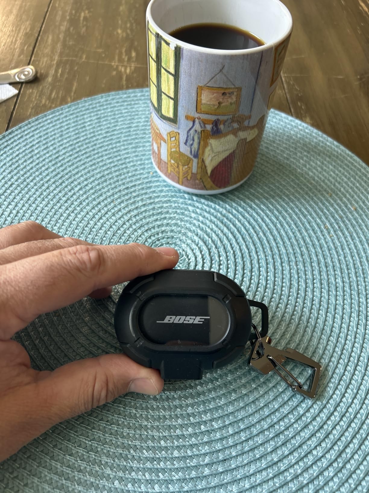 Bose QuietComfort Earbuds - True Wireless Bluetooth Earbuds with Active Noise Cancellation and Mic, USB-C Charging, IPX4 Rating, Up to 8.5 Hours of Playtime, Black Customer Review Bose QuietComfort Earbuds - True Wireless Bluetooth Earbuds with Active Noise Cancellation and Mic, USB-C Charging, IPX4 Rating, Up to 8.5 Hours of Playtime, Black - Customer Photo 1