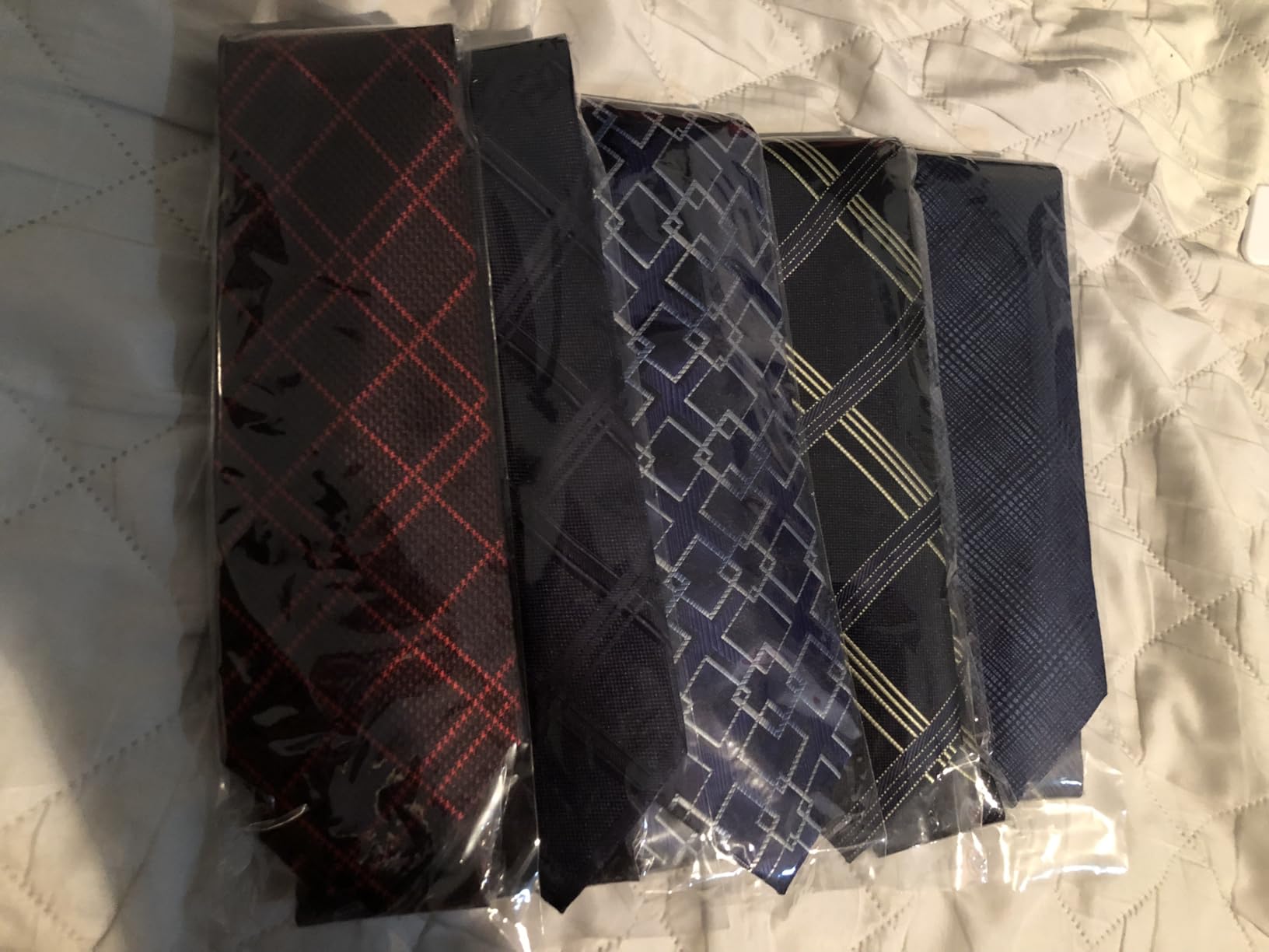 joy alice Tie For Men 6 PCS Necktie Woven Jacquard Neck Ties Set - Customer Photo 1