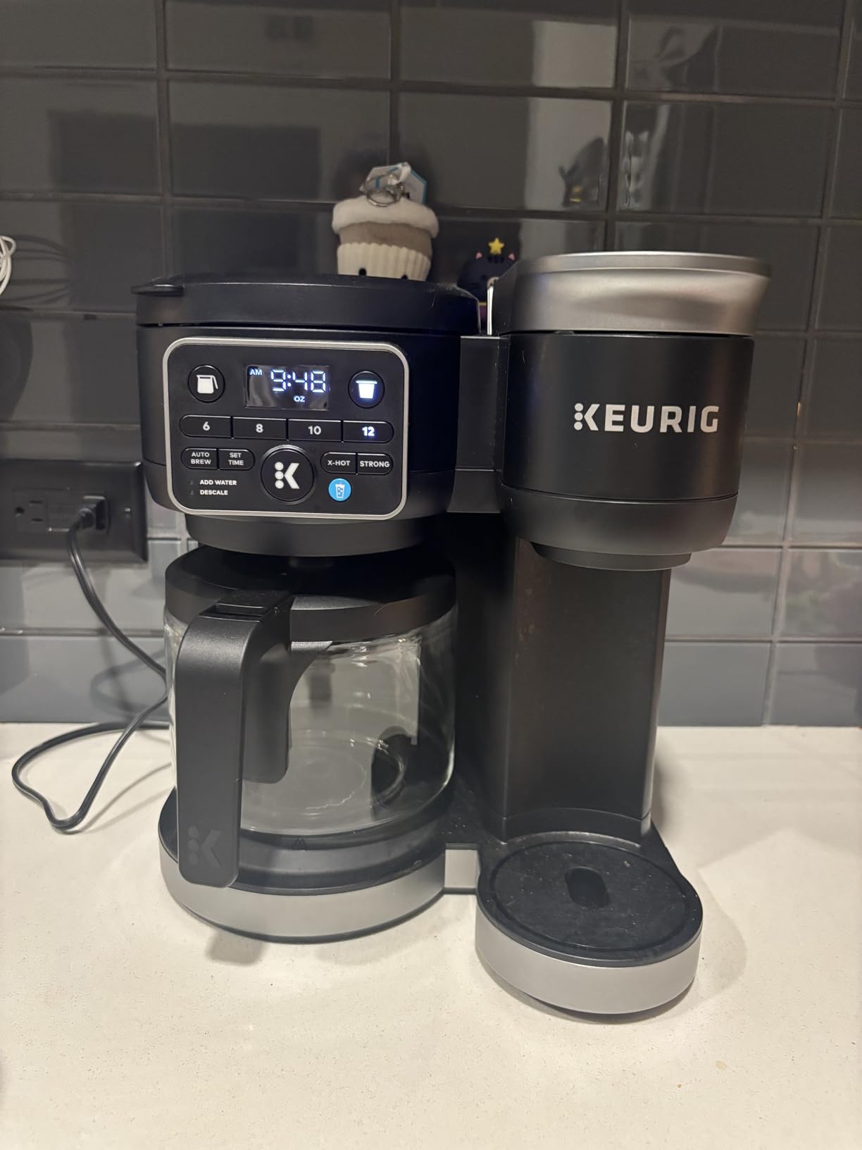 Keurig K-Duo Hot & Iced Single Serve & Carafe Coffee Maker, MultiStream Technology, 72oz Reservoir (Gen 2) Customer Review Keurig K-Duo Hot & Iced Single Serve & Carafe Coffee Maker, MultiStream Technology, 72oz Reservoir (Gen 2) - Customer Photo 1