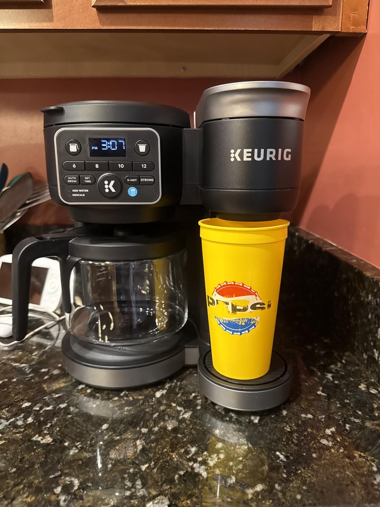 Keurig K-Duo Hot & Iced Single Serve & Carafe Coffee Maker, MultiStream Technology, 72oz Reservoir (Gen 2) - Customer Photo 3