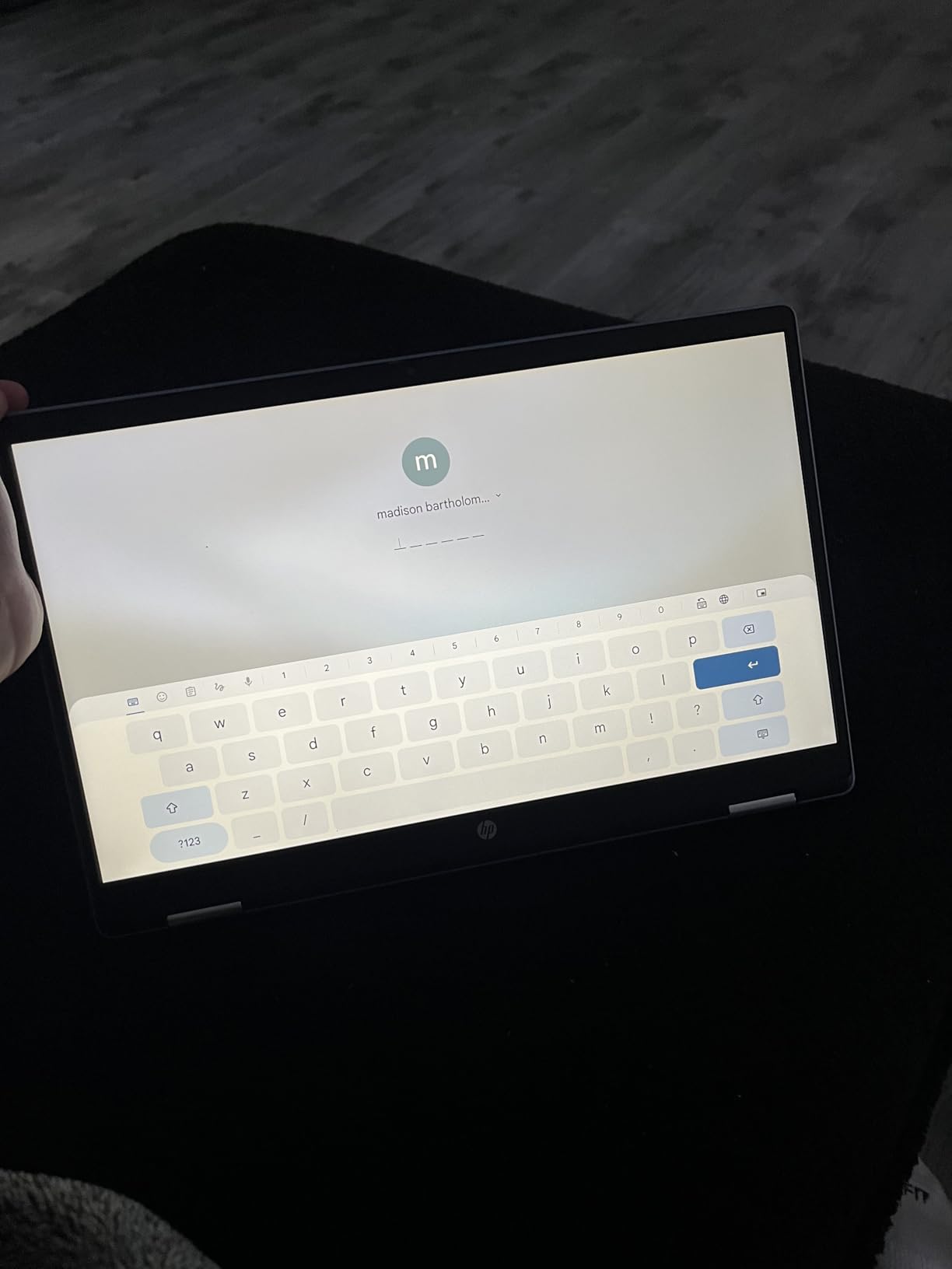 HP Convertible 2-in-1 Chromebook in Blue 14