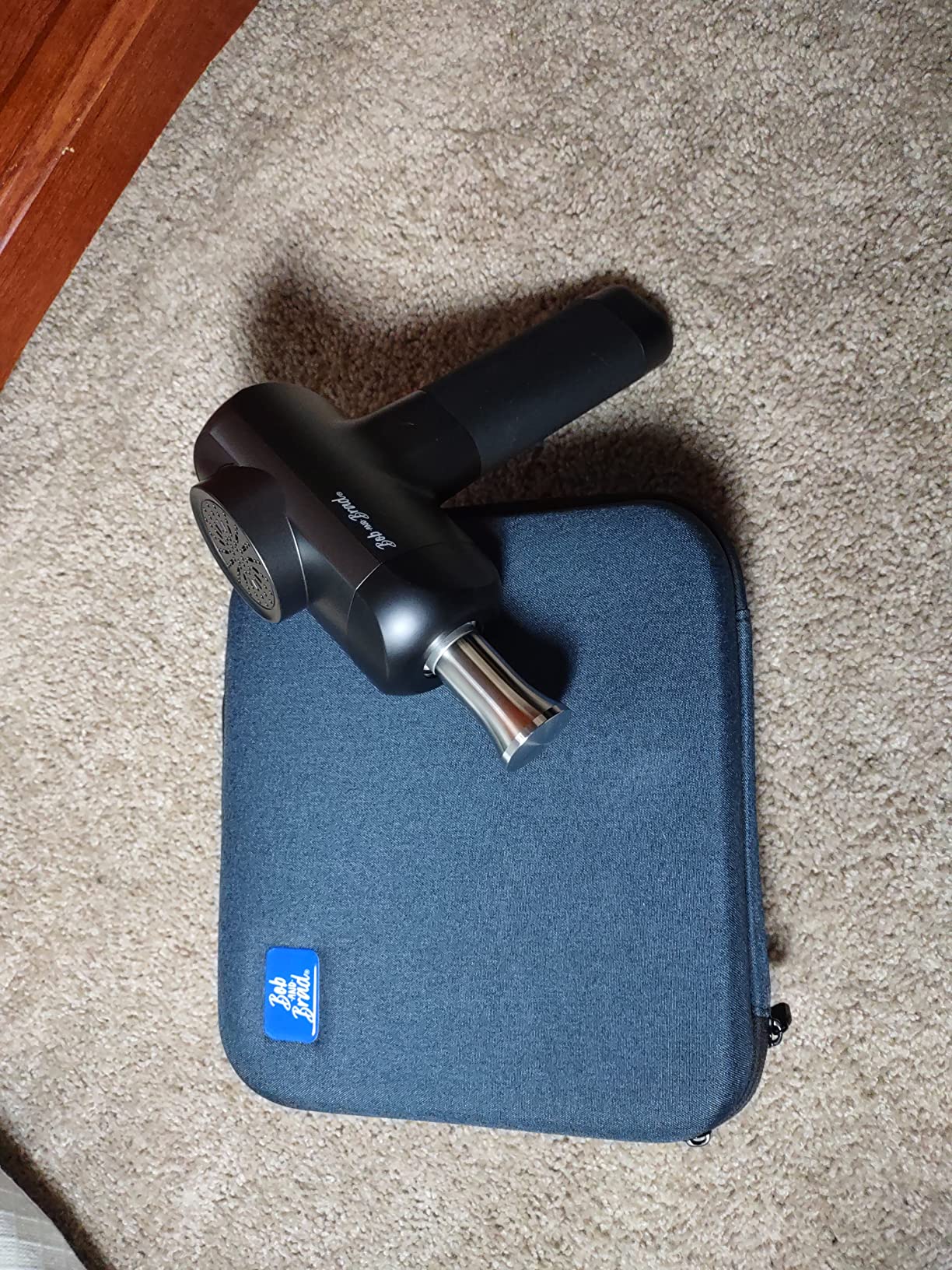 BOB AND BRAD X6 Pro Max Massage Gun with Heat-Cold and Metal Head Therapy, Percussion Deep Tissue Massager Gun for Athletes, Electric Muscle Massage Gun with 6 Replacements Customer Review BOB AND BRAD X6 Pro Max Massage Gun with Heat-Cold and Metal Head Therapy, Percussion Deep Tissue Massager Gun for Athletes, Electric Muscle Massage Gun with 6 Replacements - Customer Photo 4