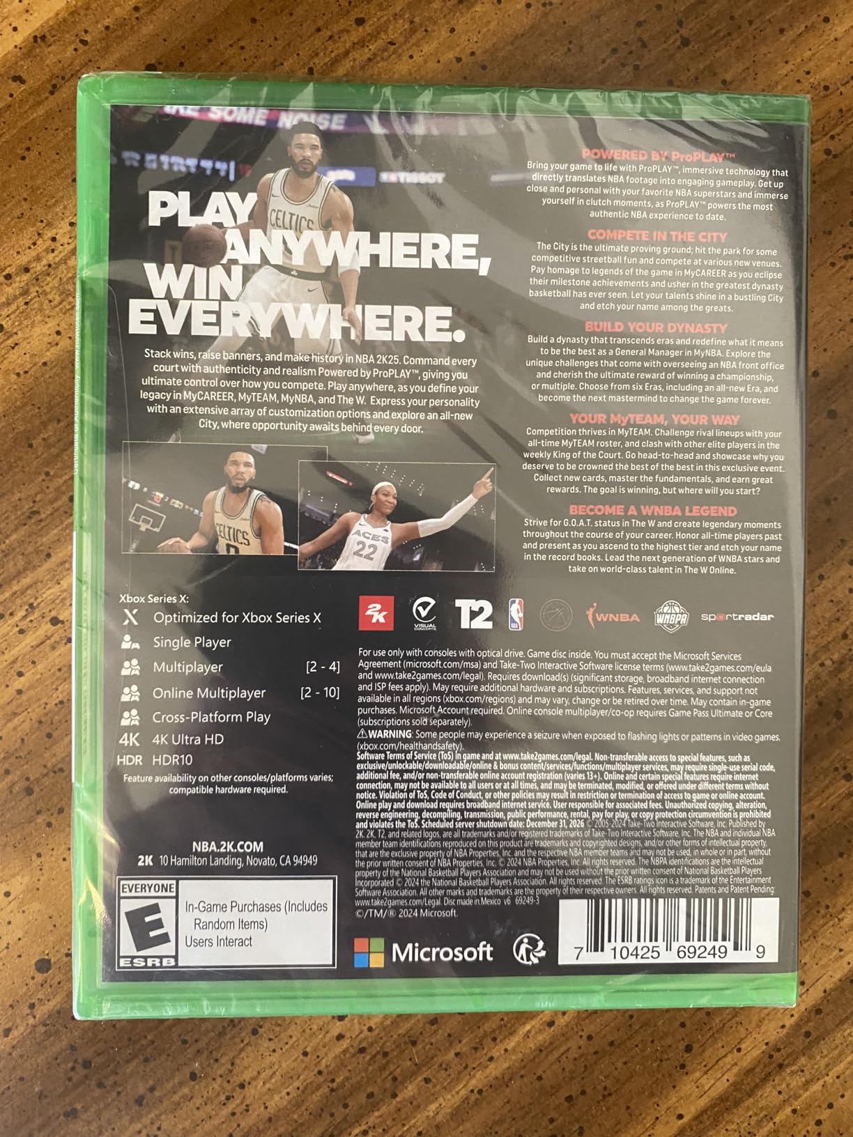 NBA 2K25 - Xbox Series X - Customer Photo 1