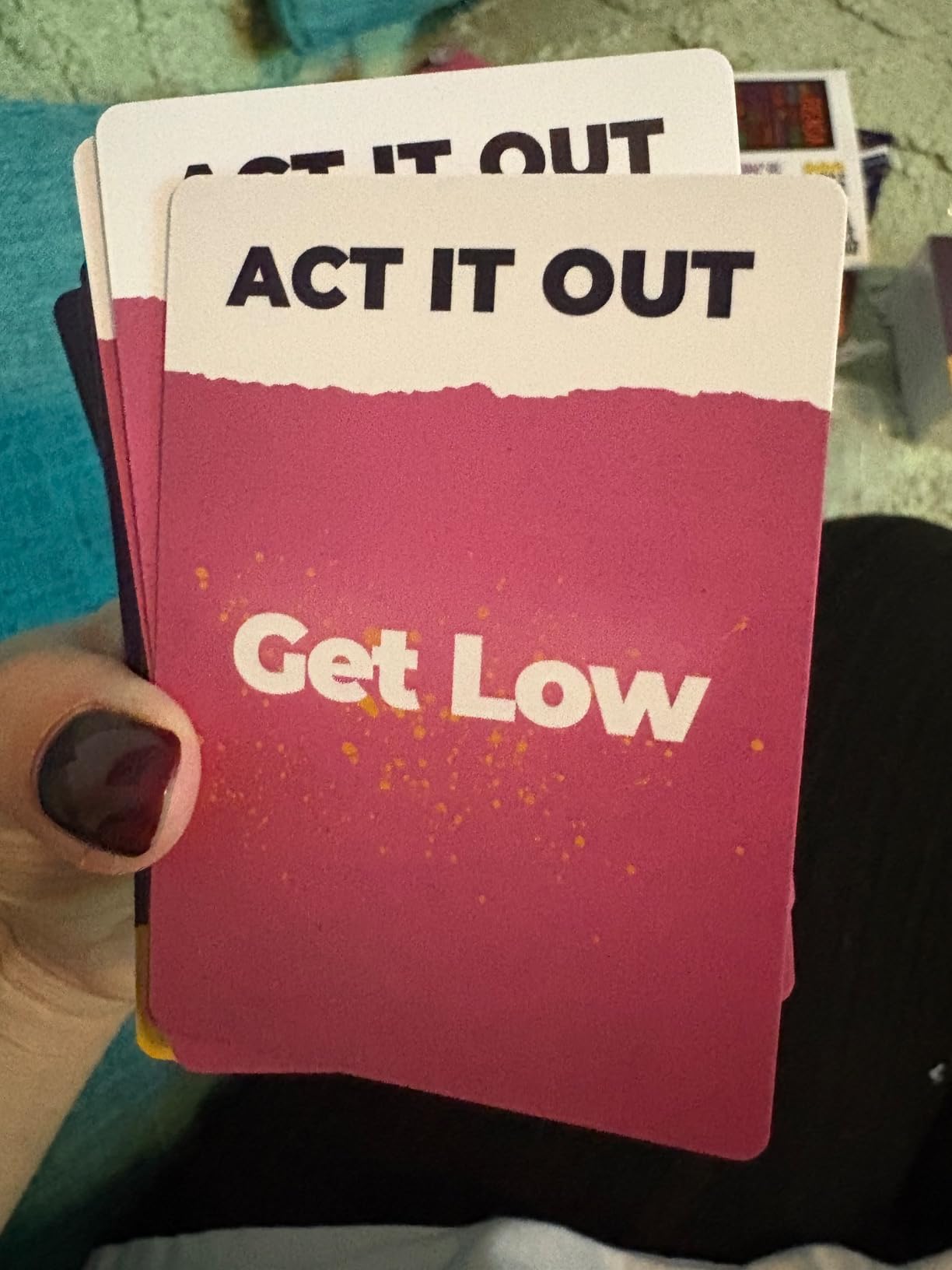 90s & 2000s Hip-Hop & R&B Finish The Lyrics Game & Charades | 250 Cards Includes Stickers & Playlist | Adult Party Game for Hilarious Paries, Birthdays, Date Night & Gifts - Customer Photo 2