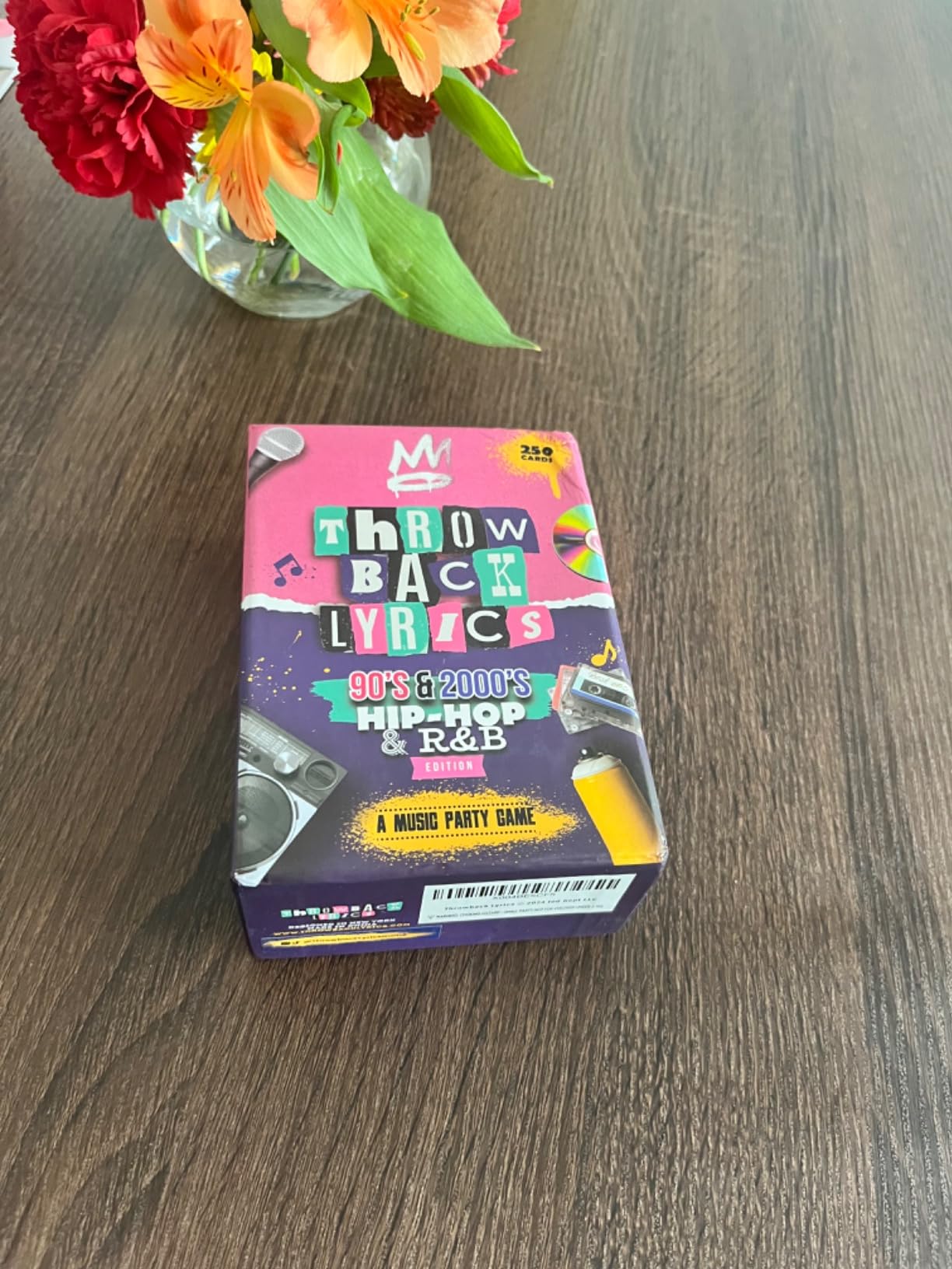 90s & 2000s Hip-Hop & R&B Finish The Lyrics Game & Charades | 250 Cards Includes Stickers & Playlist | Adult Party Game for Hilarious Paries, Birthdays, Date Night & Gifts - Customer Photo 4