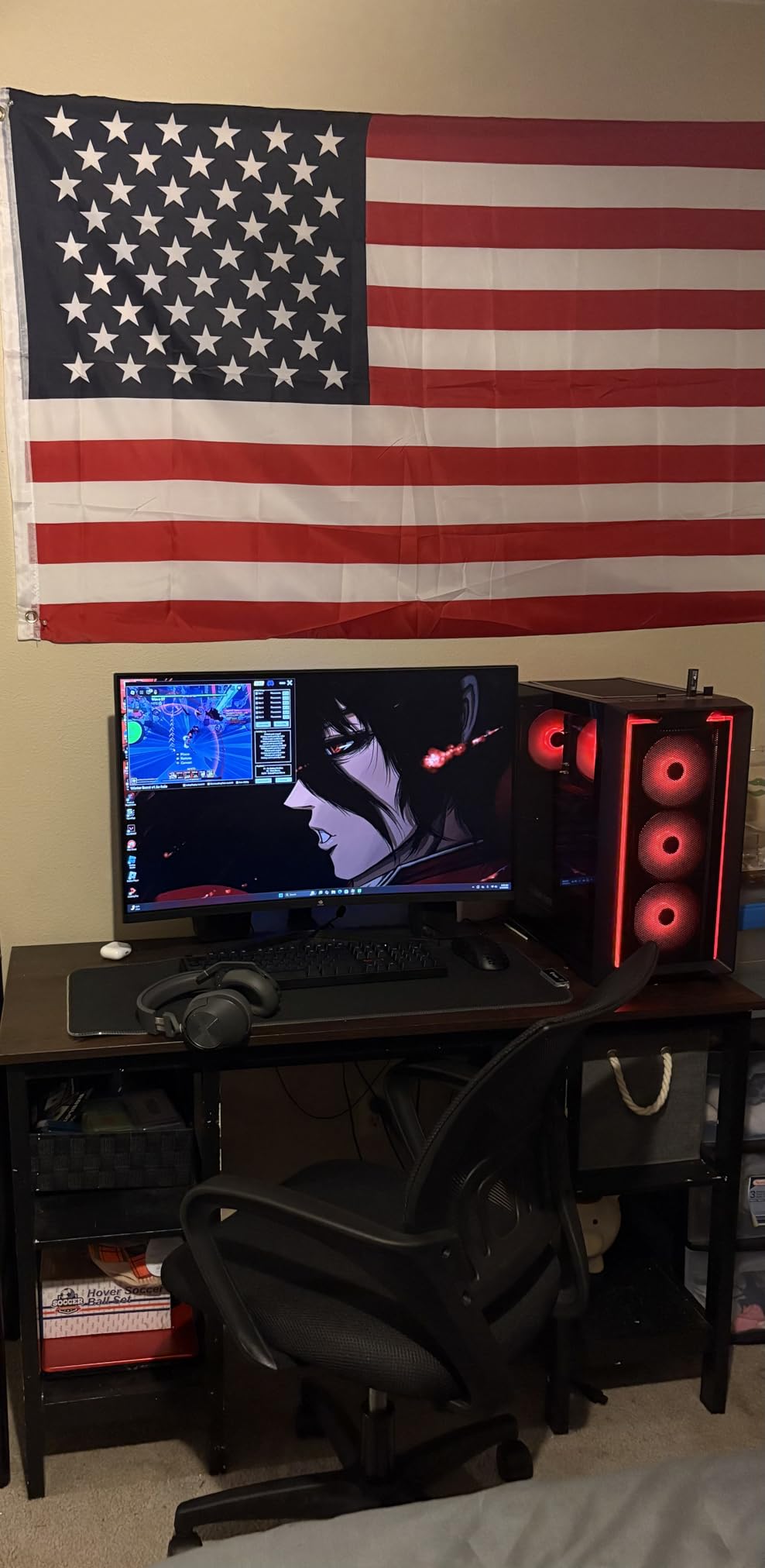 Skytech Nebula Gaming PC Desktop, Ryzen 5 5500 3.6 GHz (4.2GHz Turbo Boost), NVIDIA RTX 4060 8GB GDDR6X, 1TB SSD, 16GB DDR4 RAM 3200, 650W Gold PSU, Wi-Fi, Win 11 Home - Customer Photo 2