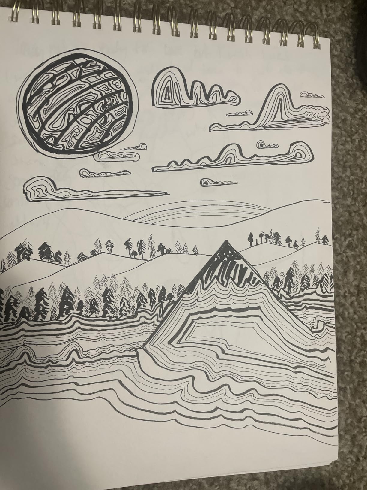 HTVRONT Micro Pens Fineliner Drawing Pens - 13 Pack Artist Pens Fine Liners Sketch Pens Set - 1HB Pencil & 12 Sizes Black Waterproof Archival Ink Pens for Artists Drawing, Anime Christmas Art Supplies - Customer Photo 1