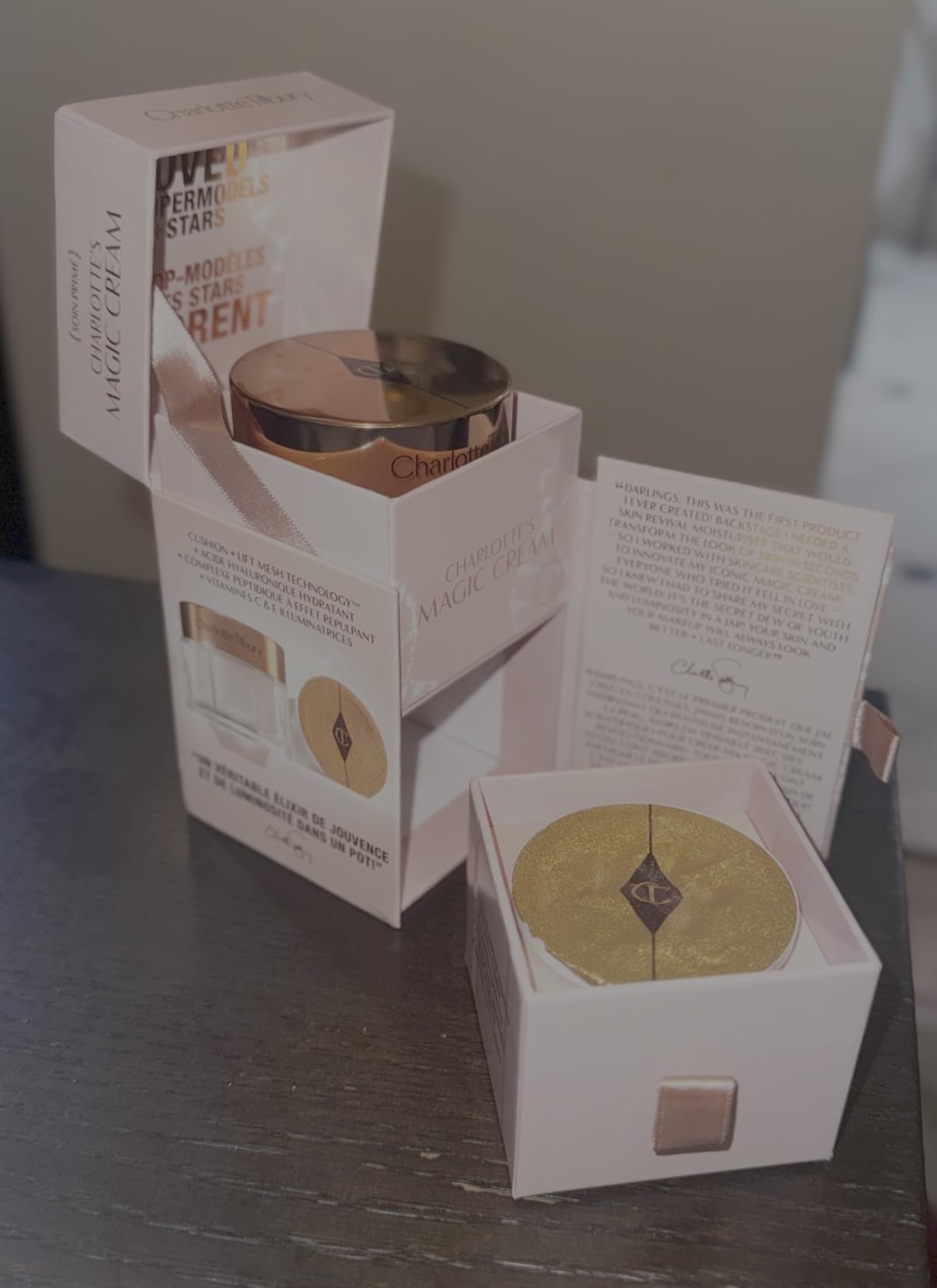 Charlotte Tilbury Magic Cream Face Moisturizer - Firming & Hydrating Face Cream to Create a Smoother-Looking Base for Makeup - Enriched with Vitamins C & E, Peptide Complex & Hyaluronic Acid - Customer Photo 1