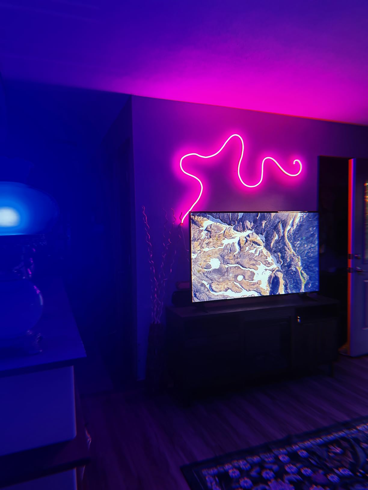 Lepro N1 AI Smart RGB Rope Lights for Christmas, Personalized AI Lighting Designer, LightBeats Music Sync, Color Segment DIY, Voice Control Via App, 32.8ft Wi-Fi & Bluetooth LED Strip Lights Customer Review Lepro N1 AI Smart RGB Rope Lights for Christmas, Personalized AI Lighting Designer, LightBeats Music Sync, Color Segment DIY, Voice Control Via App, 32.8ft Wi-Fi & Bluetooth LED Strip Lights - Customer Photo 1