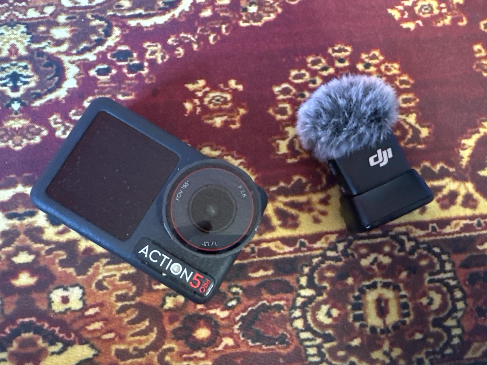 Osmo Action 5 Pro Standard Combo, Waterproof Action Camera with 1/1.3