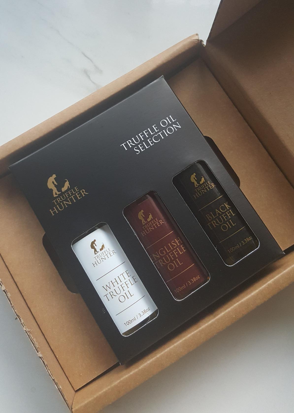 TruffleHunter - TruffleHunter Preserved Truffle Selection Gift Set - Black & White Truffle Oil, Sea Salt, Truffle Honey - Customer Photo 4