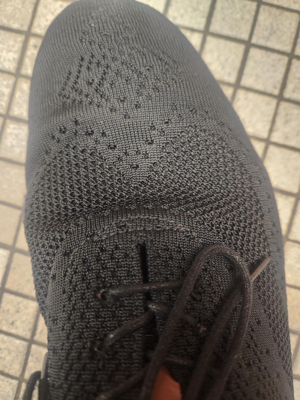 HONGGUOZI Wide Shoes for Men - Walking Shoes for Men - Mens Casual Dress Shoes Black 9.5 - Customer Photo 1