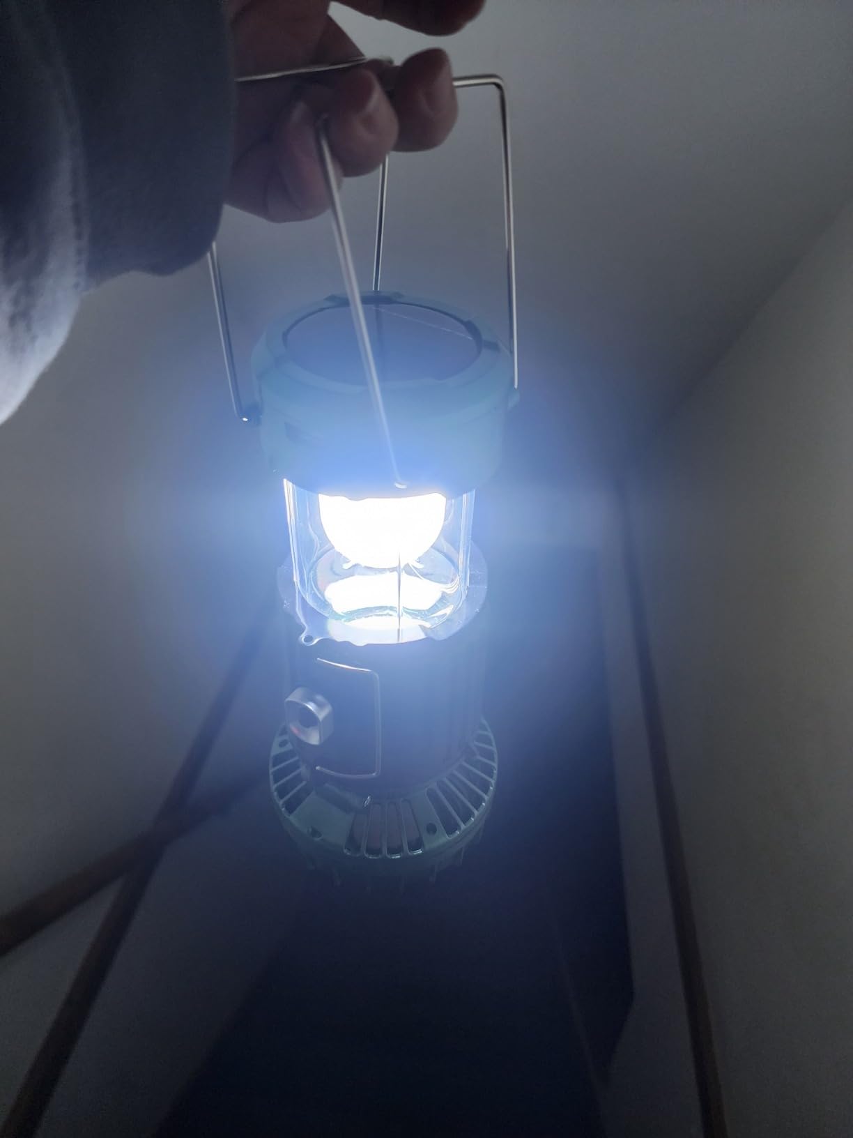 2025 Solar Camping Lantern with Fan,Rechargeable Camping Fans Charging for Phone, Battery Operated Light for Hurricane Power Outage Tent Emergency Camping Gear Must Haves, Christmas gifts for Mens Dad Customer Review 2025 Solar Camping Lantern with Fan,Rechargeable Camping Fans Charging for Phone, Battery Operated Light for Hurricane Power Outage Tent Emergency Camping Gear Must Haves, Christmas gifts for Mens Dad - Customer Photo 1