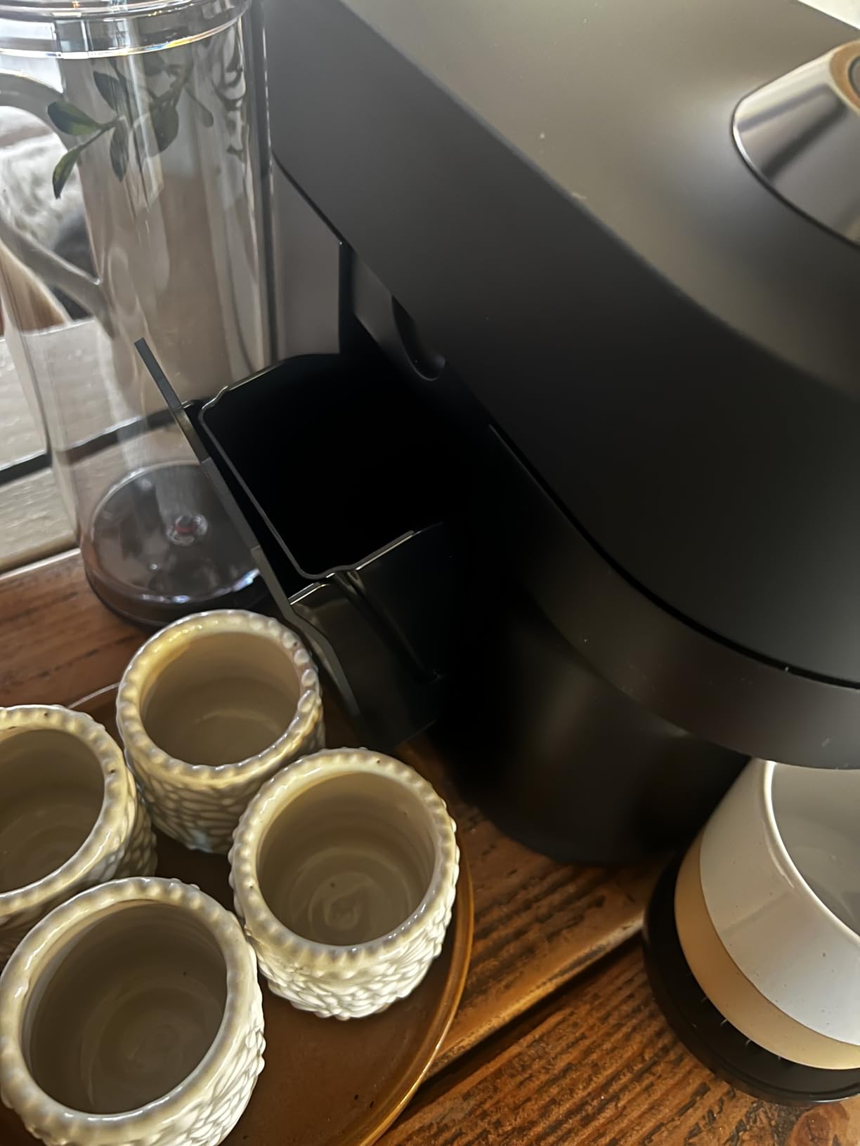 Nespresso Vertuo Pop+ Coffee and Espresso Maker by De'Longhi, Black Matte with Dark Chrome - Customer Photo 3