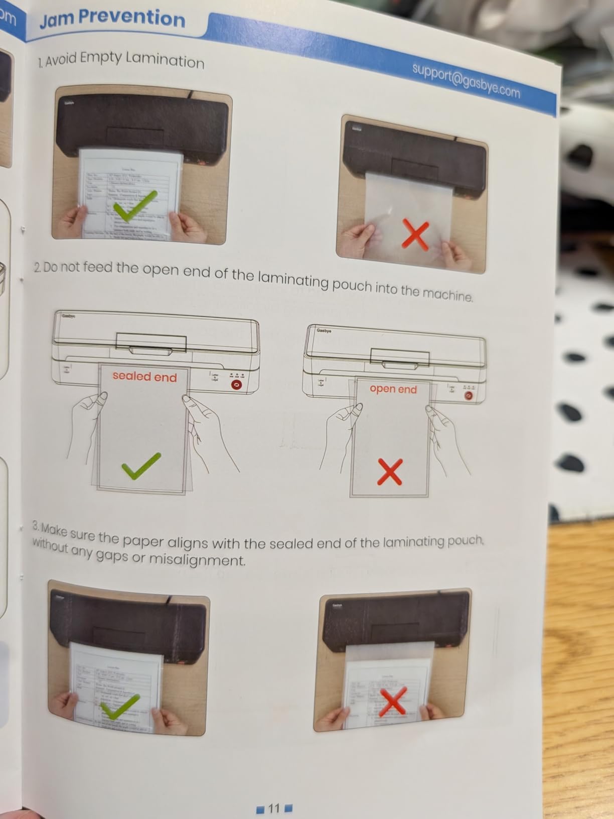 9-Inch Thermal Laminator Machine, World's First Open-Lid Design, Remove Jam in 5s, Auto Shut-Off, NTC Temperature Control, 5 Laminating Sheets for Teacher School Home Office Personal, Black - Customer Photo 2