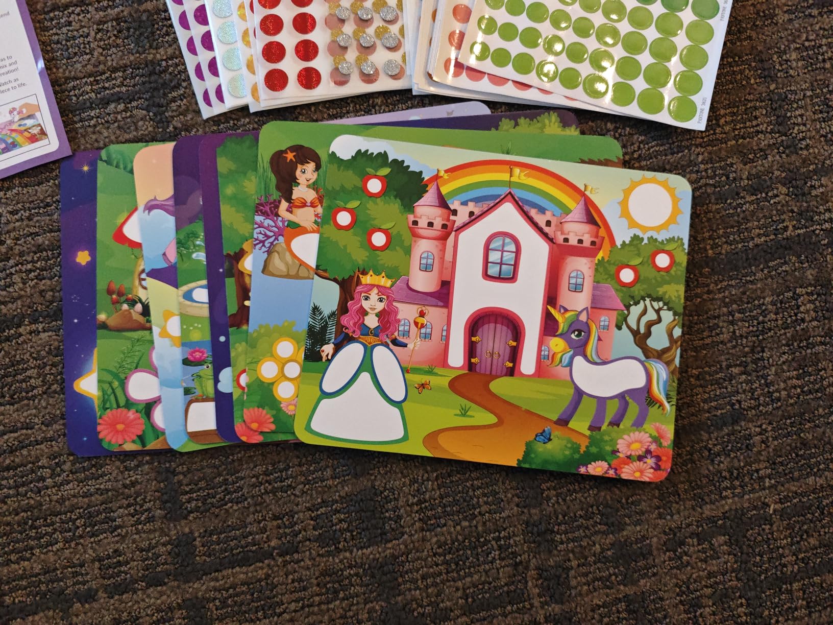 Dot Sticker Art Activity - Dinosaurs Dot Art, No Mess Crafts for Kids, Stocking Stuffers Toddlers, DIY Activity - Customer Photo 3