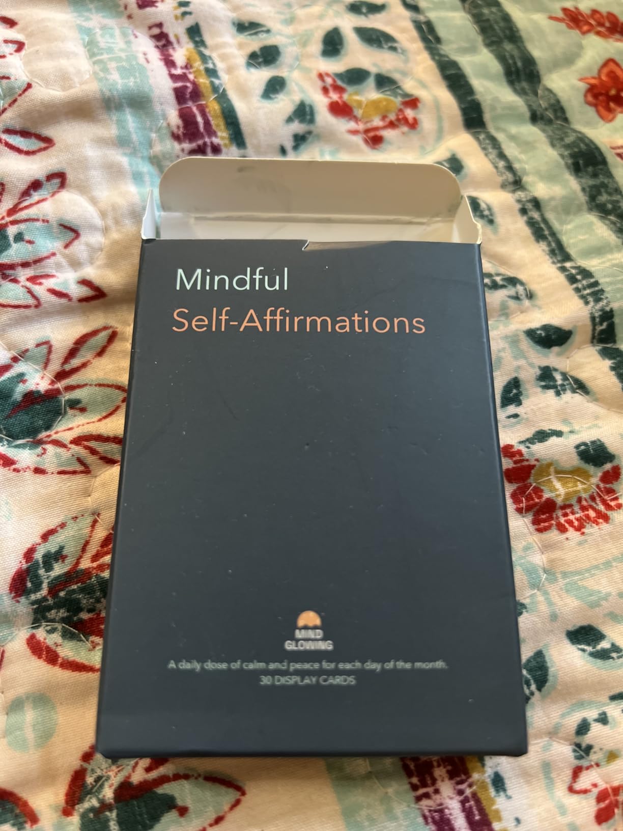 Zen Moon Lamp - Visual Meditation Light for Relaxation and Mindfulness - Guided Breathing Night Light - Spiritual Christams Gifts for Women, Mom, Best Friend 2025 - Unique Decor for Bedroom (5.5 inch) - Customer Photo 2