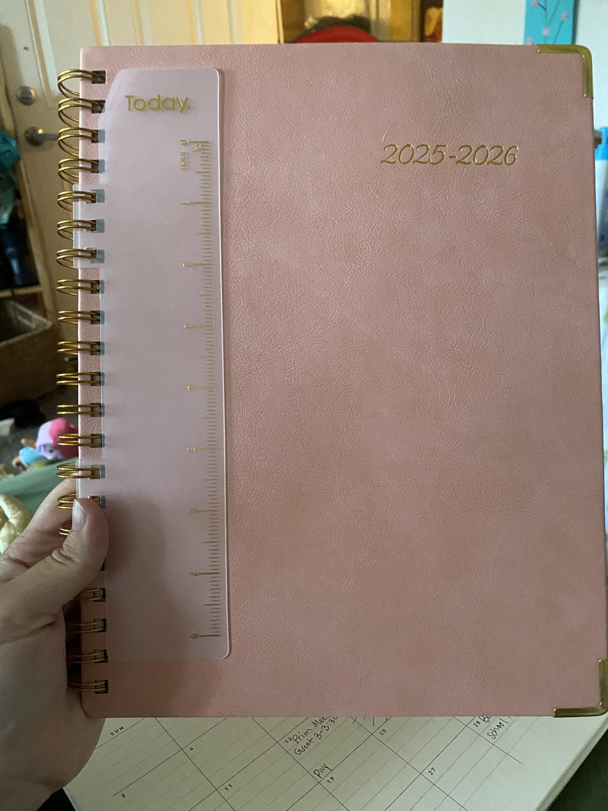 Academic Planner 2025-2026, Weekly and Monthly Calendar Planner from July 2025 - June 2026, 8.5