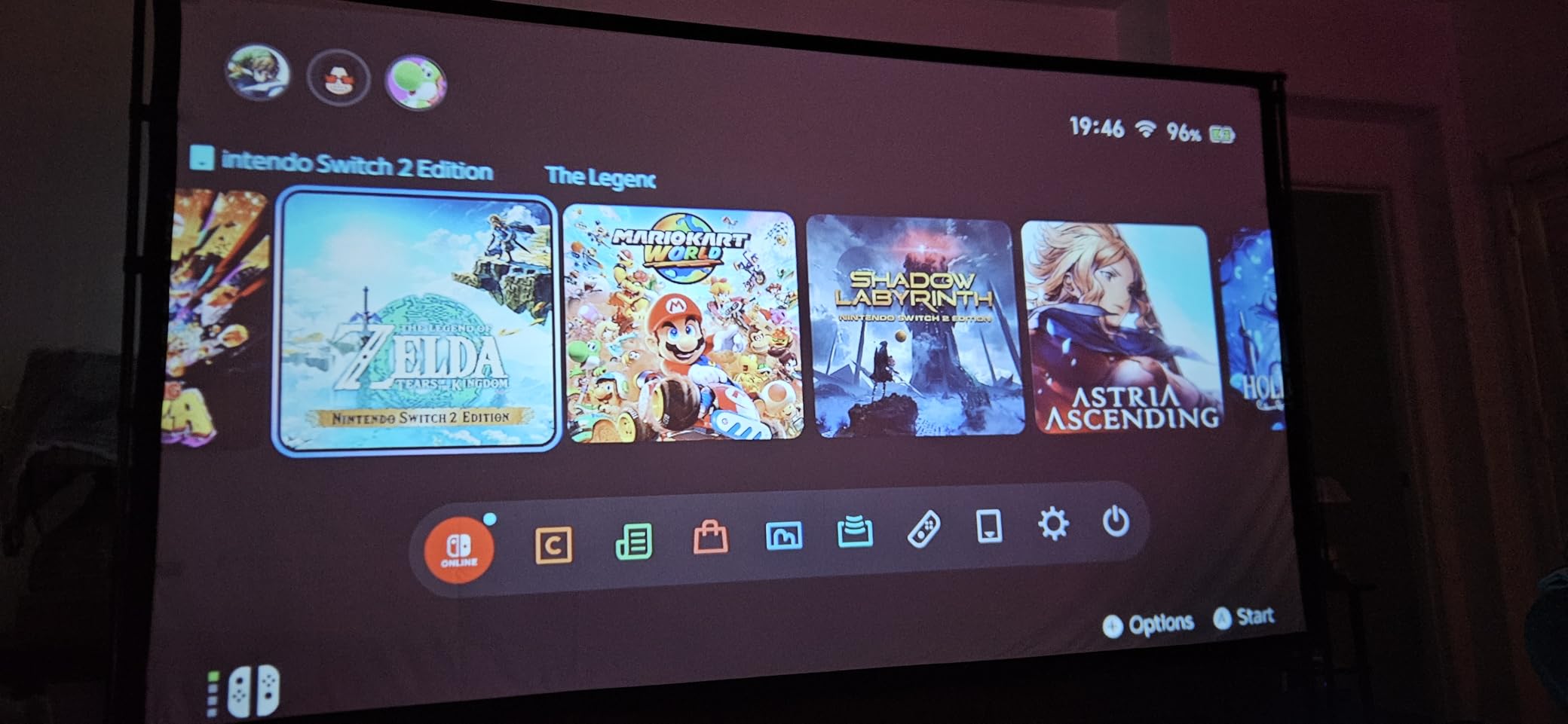 Outdoor-Projector-Screen-with-Stand - 120 inch Portable Projector Screen Indoor Outdoor Projector Screens 16:9 4K HD Lightweight Movie Screen with Carry Bag for Backyard Movie Night - Customer Photo 3