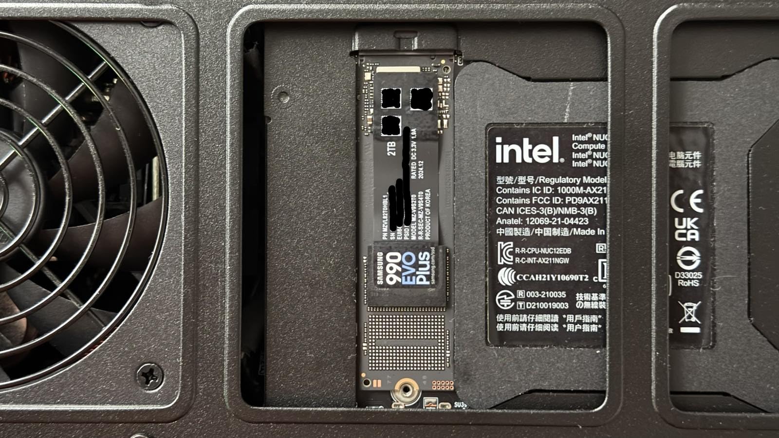 Samsung 990 EVO Plus SSD 1TB, PCIe Gen 4x4, Gen 5x2 M.2 2280, Speeds Up-to 7,150 MB/s, Upgrade Storage for PC/Laptops, HMB Technology and Intelligent Turbowrite 2.0, (MZ-V9S1T0B/AM) Customer Review Samsung 990 EVO Plus SSD 1TB, PCIe Gen 4x4, Gen 5x2 M.2 2280, Speeds Up-to 7,150 MB/s, Upgrade Storage for PC/Laptops, HMB Technology and Intelligent Turbowrite 2.0, (MZ-V9S1T0B/AM) - Customer Photo 4