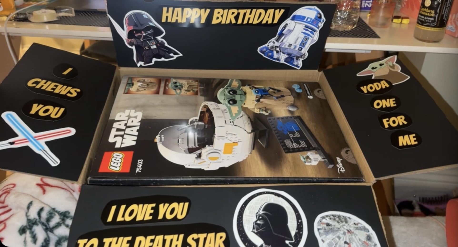 LEGO Star Wars Grogu with Hover Pram Building Toy Set - Star Wars Toy for Kids, Boys & Girls, Ages 10+ - Gift Idea for Birthday - 75403 - Customer Photo 1