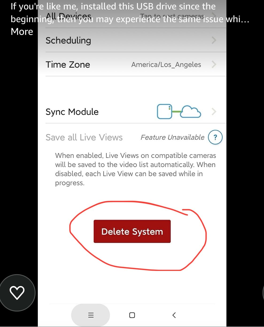 Blink Outdoor 4 – Wireless smart security camera, two-year battery life, 1080p HD day and infrared night live view, two-way talk. Sync Module Core included – 3 camera system - Customer Photo 3