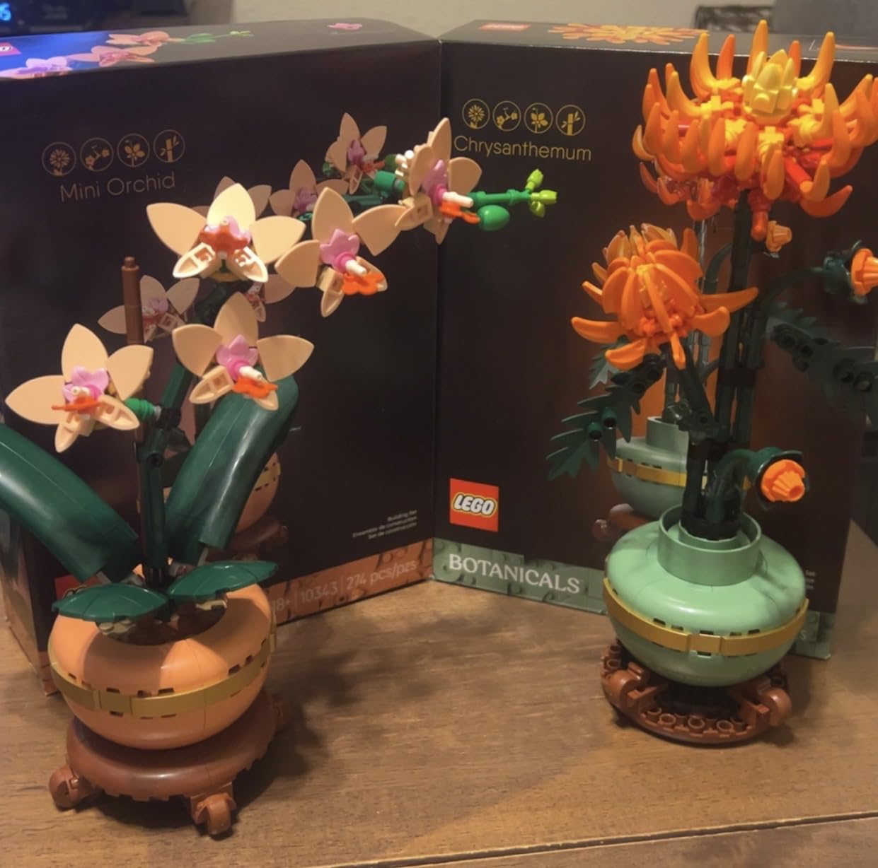 LEGO Botanicals Mini Orchid Building Set - Artificial, Fake Orchid for Home Decor, Adults Ages 18+ - Gift for Birthdays - Indoor Plant Decorations for Table, Desk, Office - 10343 - Customer Photo 1