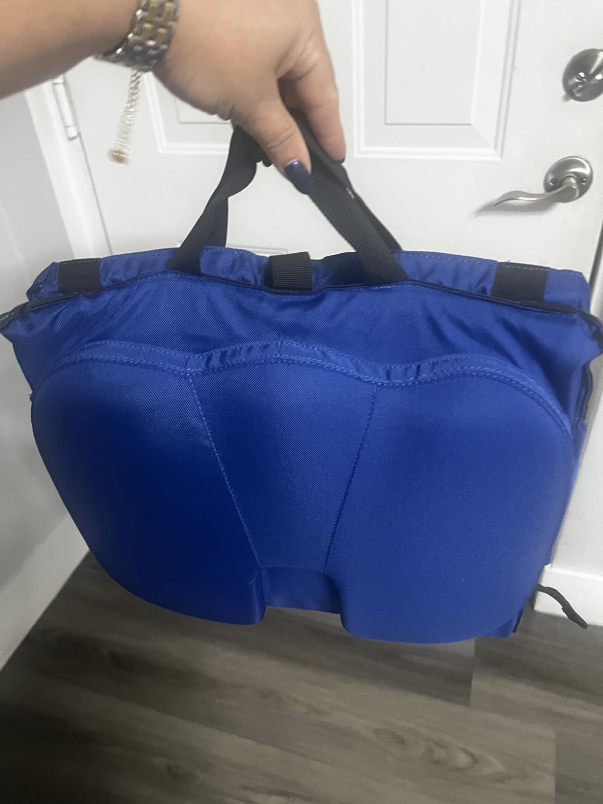 Insulated Backpack Cooler with Foldable Seat - 40 Cans, 24 Hour Cooling, Breathable Straps, Lightweight Leak Proof Liner, Portable Cooler Backpack Bag for Men Women Beach Travel Camping Picnic Hiking - Customer Photo 1