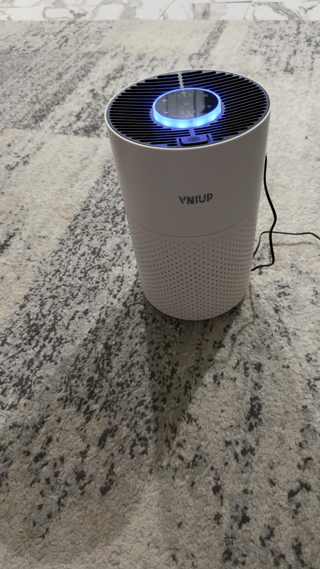 Air Purifiers for Bedroom Home up to 1000 ft², Vniup H14 True HEPA Room Air Purifiers for Bedroom, with Fragrance Function Sleep Mode& Light Mode Air Cleaner for Pet Dander Odor Dust Smoke - Customer Photo 2