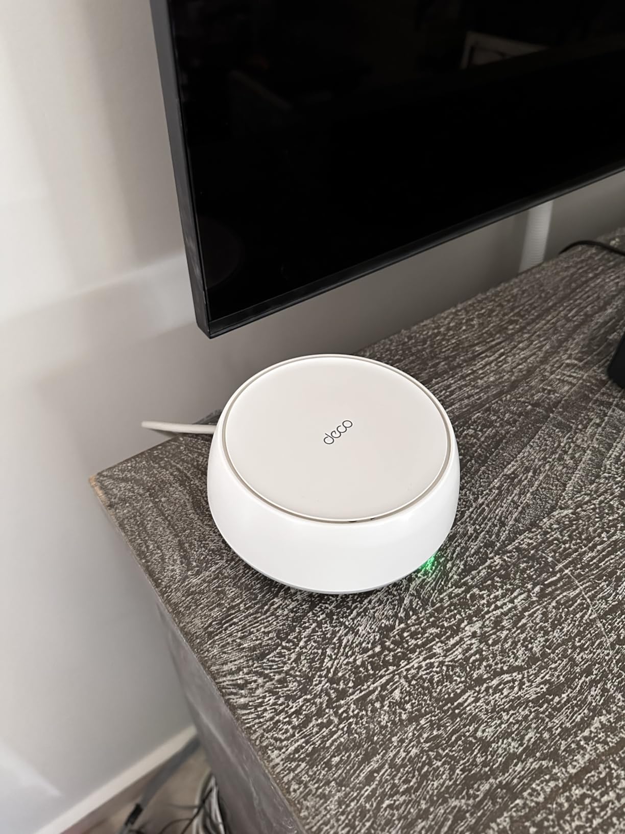 TP-Link Deco BE25 Dual-Band BE5000 WiFi 7 Mesh Wi-Fi System | 4-Stream 5 Gbps, 240 Mhz | Covers up to 6,600 Sq.Ft | 2× 2.5G Ports Wired Backhaul | VPN,MLO, AI-Roaming, HomeShield, 3-Pack Customer Review TP-Link Deco BE25 Dual-Band BE5000 WiFi 7 Mesh Wi-Fi System | 4-Stream 5 Gbps, 240 Mhz | Covers up to 6,600 Sq.Ft | 2× 2.5G Ports Wired Backhaul | VPN,MLO, AI-Roaming, HomeShield, 3-Pack - Customer Photo 3