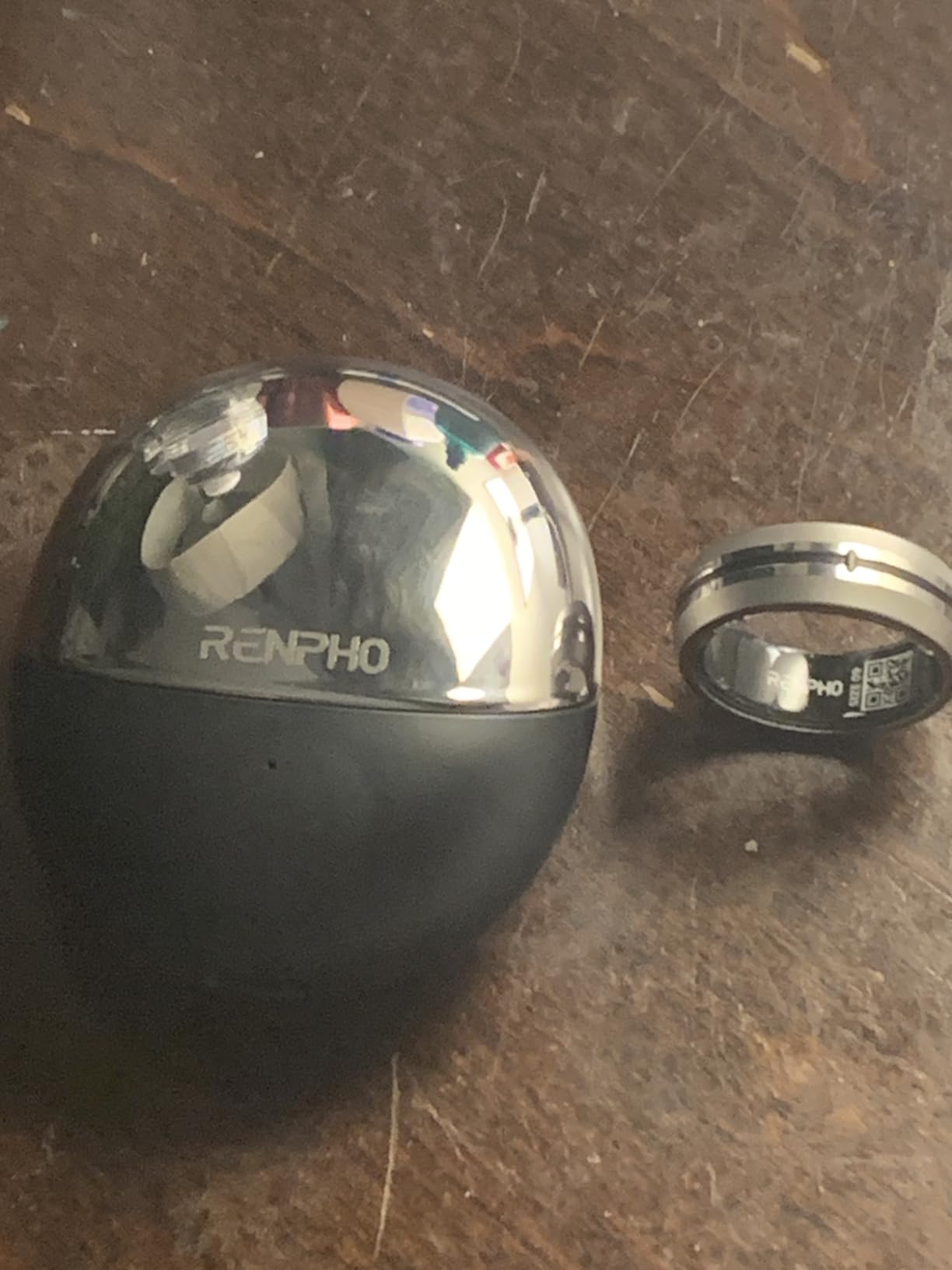 RENPHO Lynx Smart Ring Health Tracker, Fitness Tracker Smart Ring for Women & Men, Sleep Tracker with 7-Day Battery Life, 8 Sizes, Titanium, Waterproof, Subscription-Free App (Silver, Size 7) Customer Review RENPHO Lynx Smart Ring Health Tracker, Fitness Tracker Smart Ring for Women & Men, Sleep Tracker with 7-Day Battery Life, 8 Sizes, Titanium, Waterproof, Subscription-Free App (Silver, Size 7) - Customer Photo 2