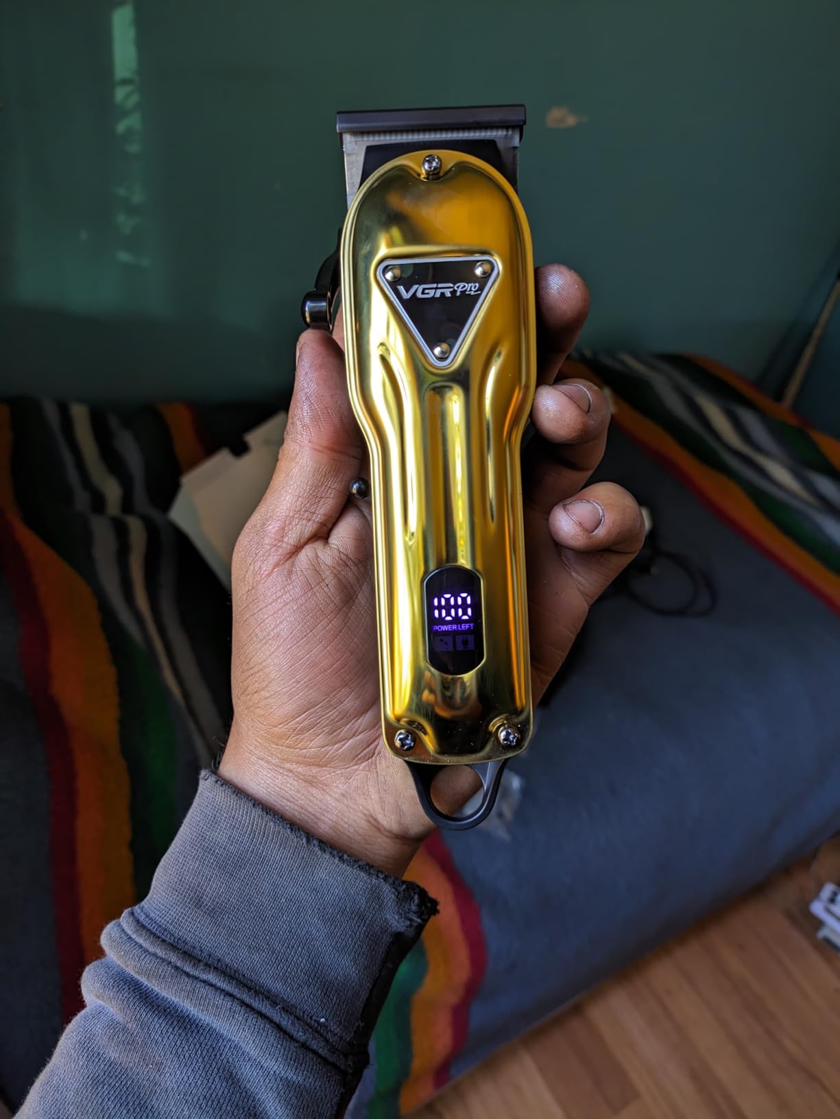 Electric Hair Clippers for Men, Cordless Clipper and Trimmer Set, Clippers for Hair Cutting Kit with Long Battery Life, Hair Grooming Trimmer for Family Kids and Self-Haircut Use - Customer Photo 2