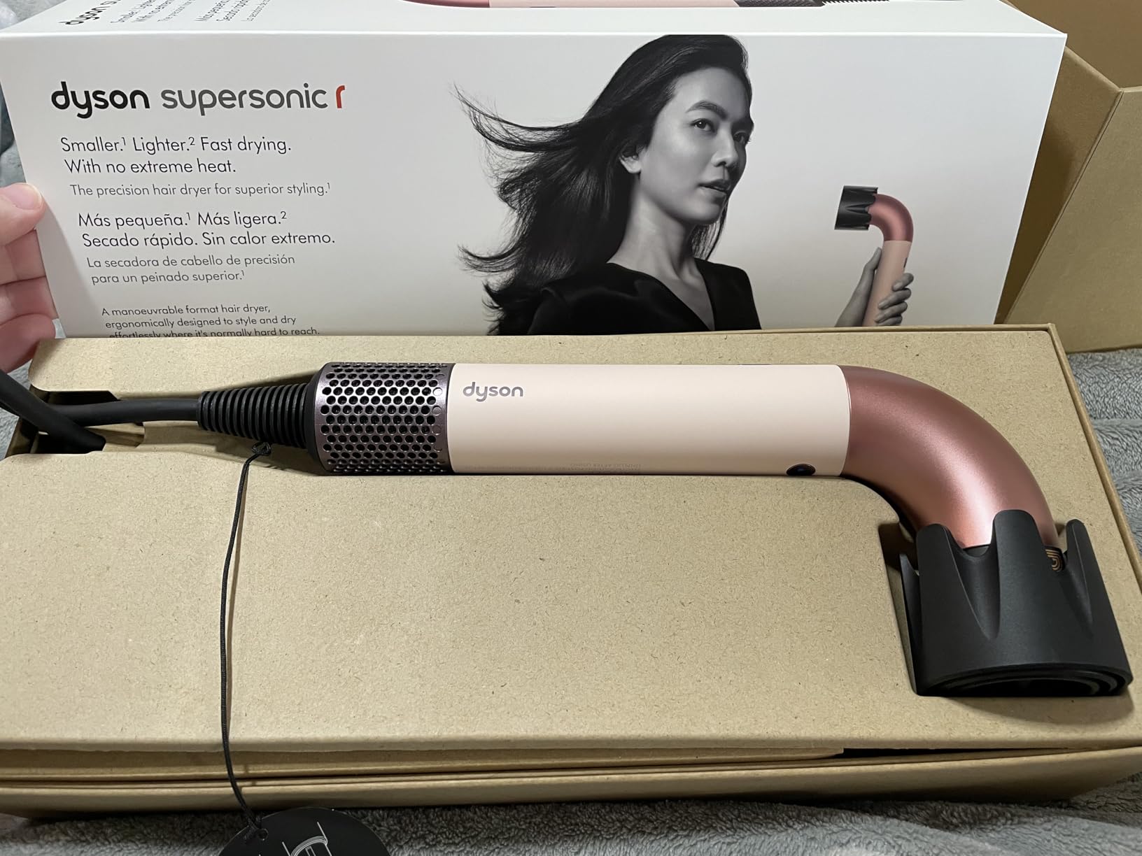 Dyson Supersonic r™ Hair Dryer in Ceramic Pink and Rose Gold - Customer Photo 1