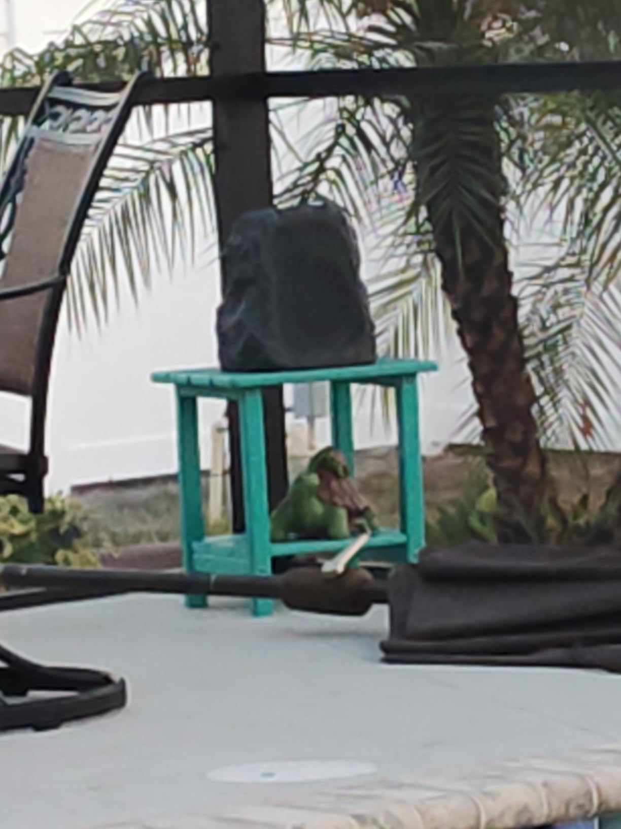 BlitzRock Outdoor Rock Speakers Wireless 80W Power Solar-Powered, 2 Drivers, Auto-Sync and Pair 100+ Speakers, IPX7 Waterproof, 24H Playtime Garden, Patio, Pool, Ideal for Music Entertainers - 2 Pack - Customer Photo 2