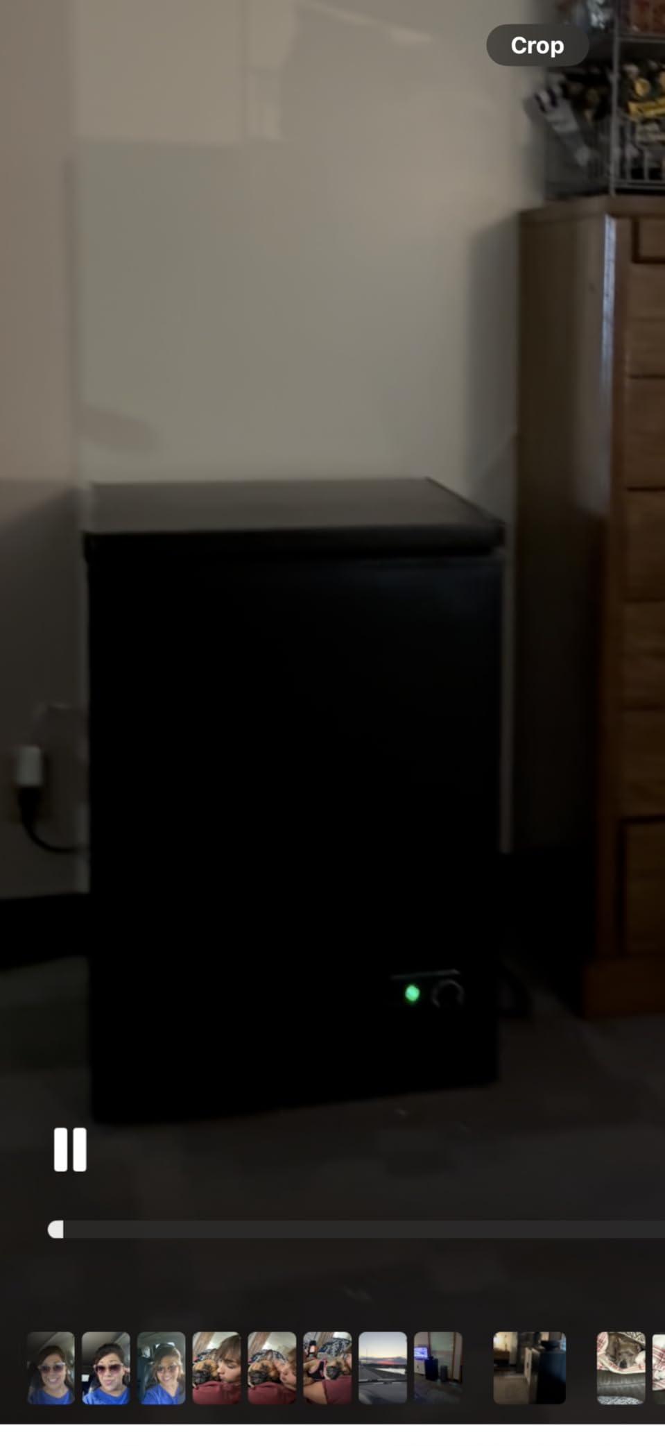 Electactic Chest Freezer 2.8 Cubic Feet Compact Freezer with 2 Removable Baskets, Free Standing Top open Door Deep Freezer, Adjustable Temperature for Home Dorm, Bar, Basement, Kitchen - Customer Photo 1