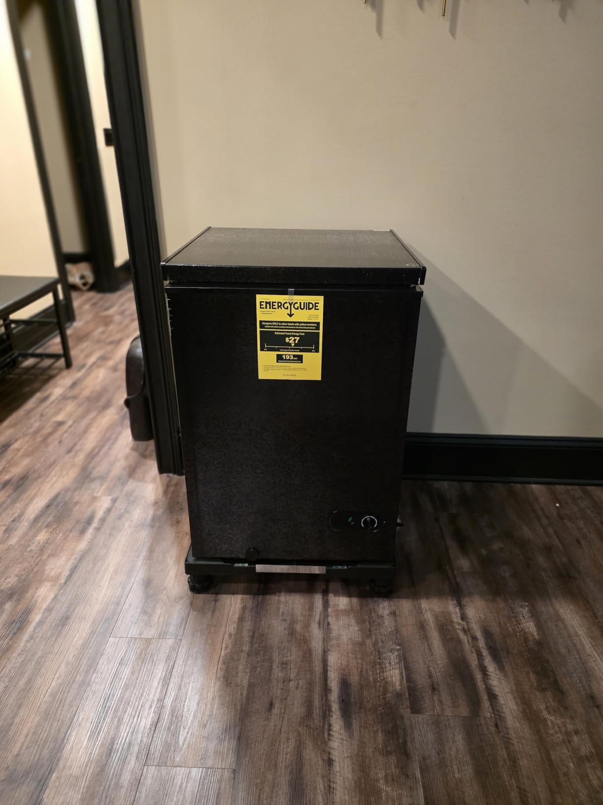 Electactic Chest Freezer 2.8 Cubic Feet Compact Freezer with 2 Removable Baskets, Free Standing Top open Door Deep Freezer, Adjustable Temperature for Home Dorm, Bar, Basement, Kitchen - Customer Photo 2