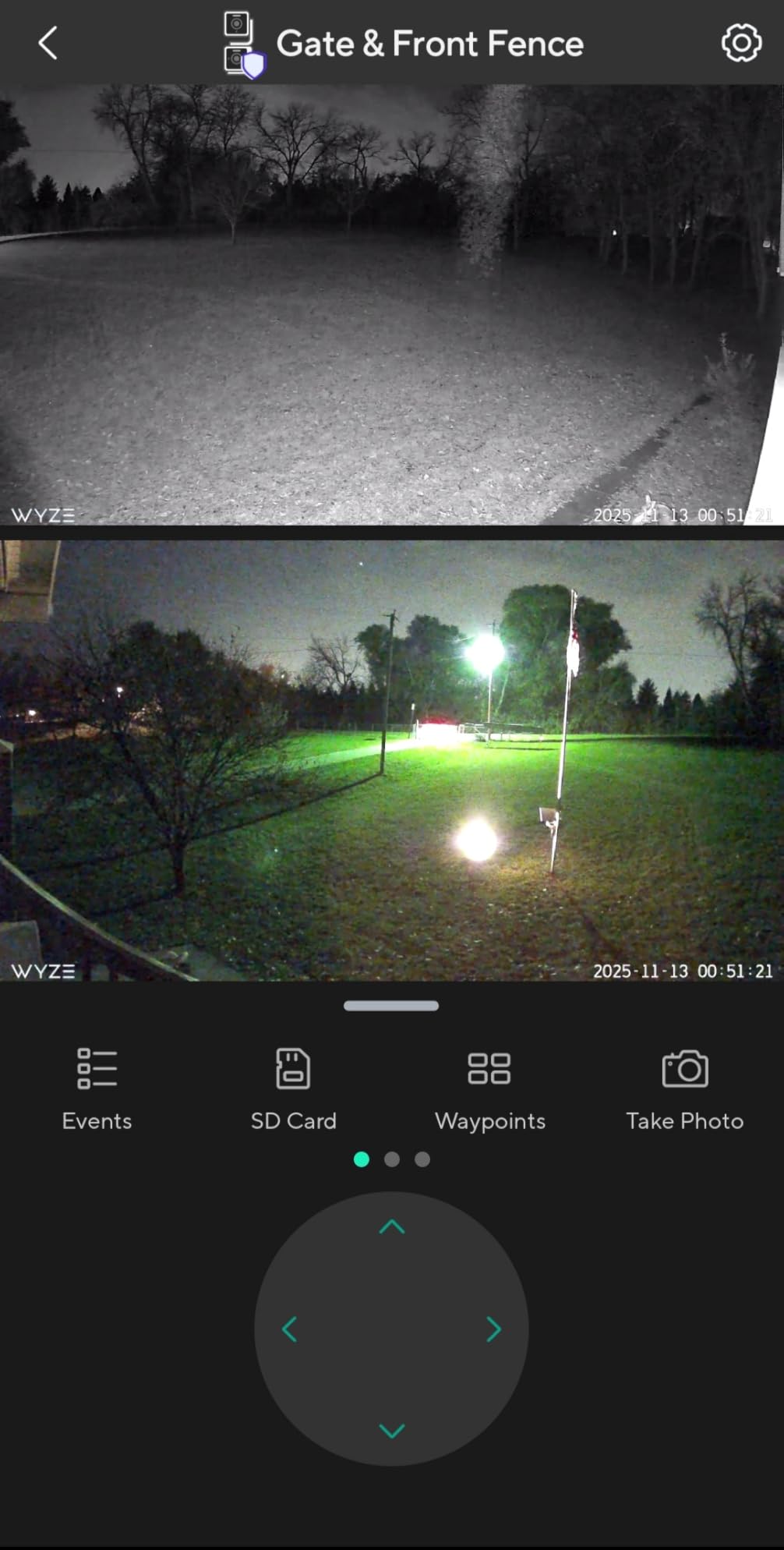 WYZE Duo Cam Pan Indoor/Outdoor IP65 2K 360° Pan/Tilt Smart Home Security Camera with Color Night Vision, Compatible with Alexa & Google Assistant, White Customer Review WYZE Duo Cam Pan Indoor/Outdoor IP65 2K 360° Pan/Tilt Smart Home Security Camera with Color Night Vision, Compatible with Alexa & Google Assistant, White - Customer Photo 1