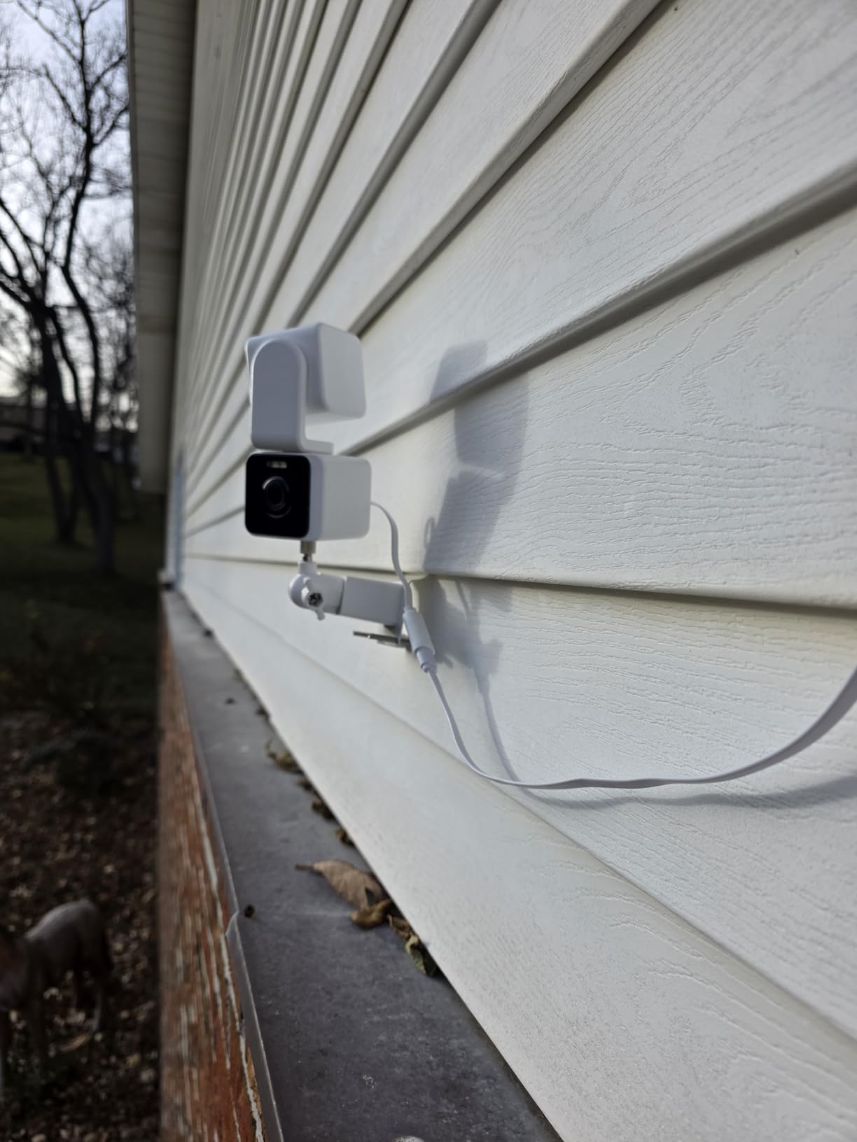 WYZE Duo Cam Pan Indoor/Outdoor IP65 2K 360° Pan/Tilt Smart Home Security Camera with Color Night Vision, Compatible with Alexa & Google Assistant, White Customer Review WYZE Duo Cam Pan Indoor/Outdoor IP65 2K 360° Pan/Tilt Smart Home Security Camera with Color Night Vision, Compatible with Alexa & Google Assistant, White - Customer Photo 2