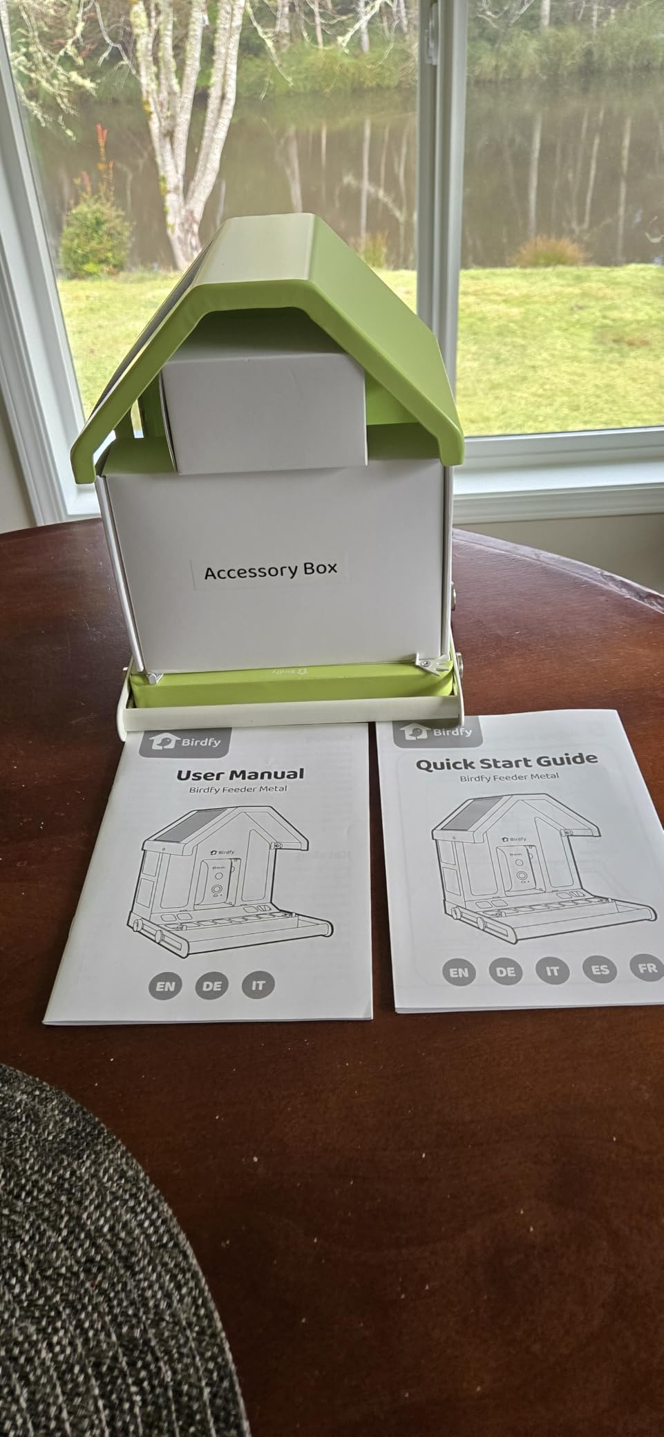 Birdfy Smart Bird Feeder with Camera, Durable Metal Feeders for Outdoors, Auto-Identify & Record Video, Instant Alert, Live Bird Watching Camera Solar, Gifts for Backyard Birder (AI Lifetime Free) - Customer Photo 4