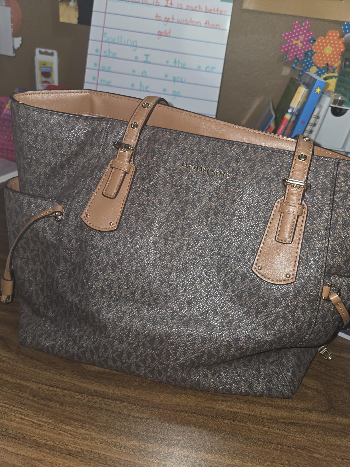 Michael Kors Voyager Medium Tote - Customer Photo 3