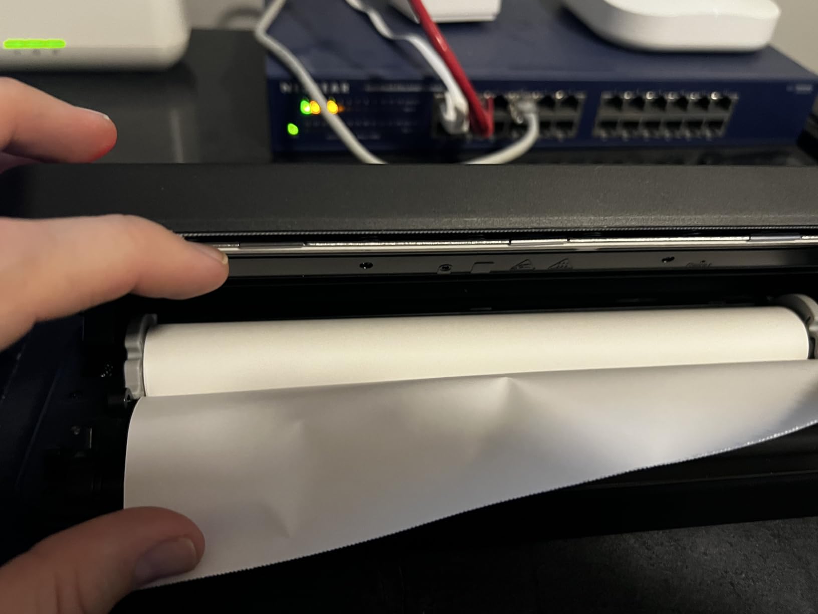 Portable Printers Wireless for Travel, D820 Thermal Inkless Printer Support Sizes from 8.5