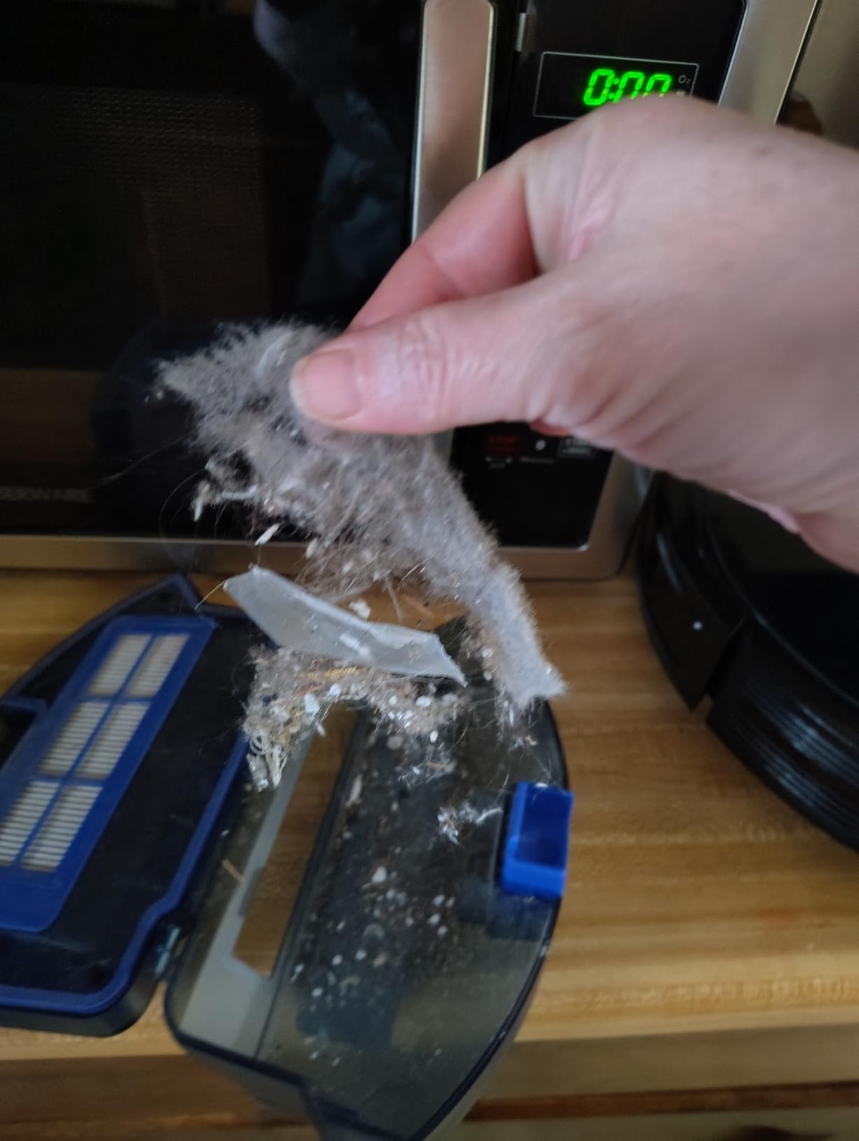 eufy C10 Robot Vacuum Self Emptying, 8 Weeks Hands Free, Advanced Smart Mapping with LiDAR Navigation, 2.85-Inch Slim Design, Powerful Suction, Edge Expansion Brush for Pet Hair, Carpet Detection - Customer Photo 2