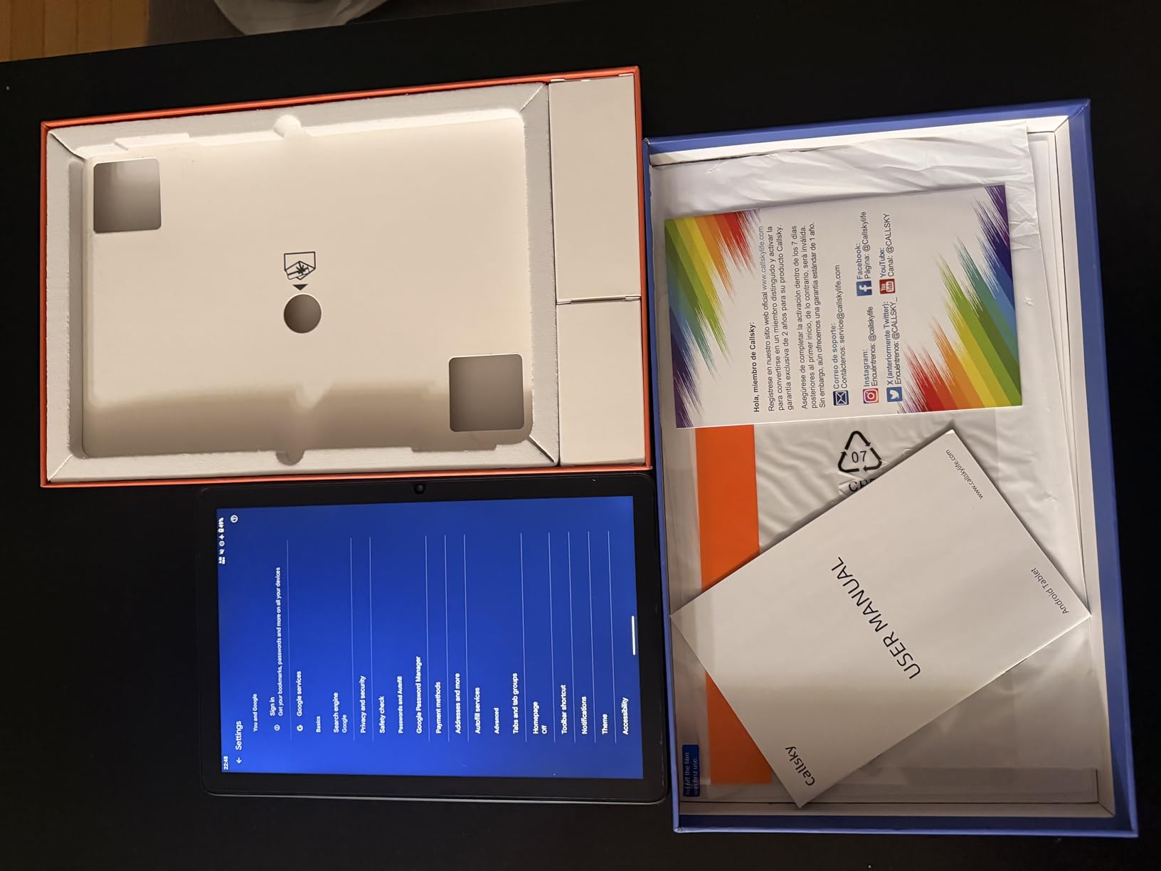 Android Tablet, 10.1 inch Android 15 Tablet with Octa-core Processor RAM 12GB ROM 64GB(Up to 2 TB), 800x1280 Resolution, WiFi 6 & Bluetooth, Dual Speakers, 5MP+8MP, 6000mAh, Tablets 2025 - Customer Photo 1