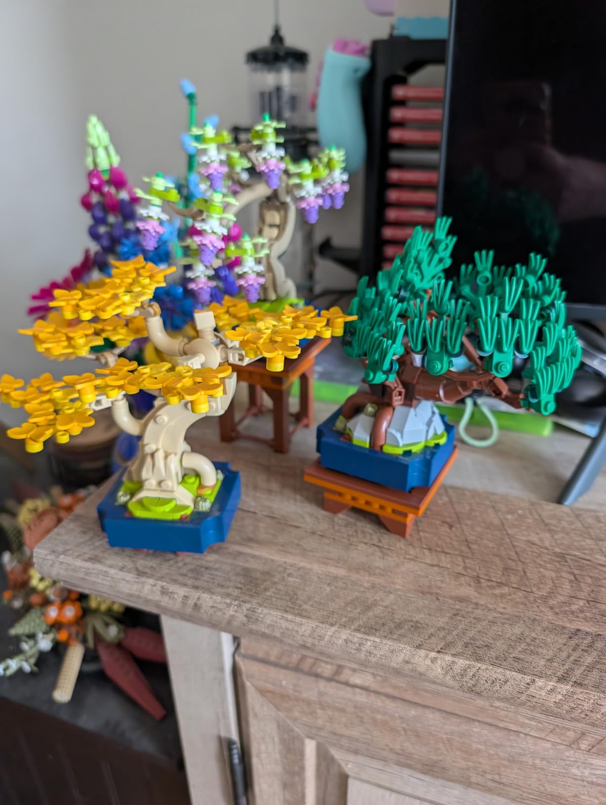LEGO Botanicals Mini Bonsai Trees Building Set - Artificial Bonsai Tree Building Blocks for Adults, Ages 18+ - DIY Home and Office Decor for Men and Women - Gift for Christmas - 10373 - Customer Photo 2