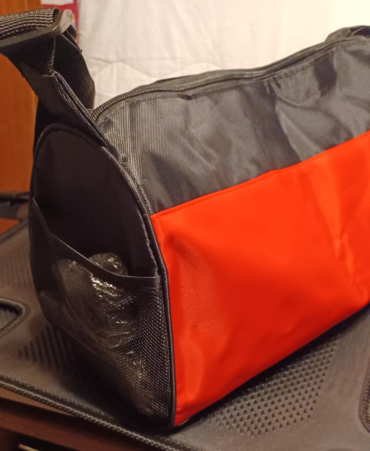 AstroAI Handheld Car Vacuum Cordless with Accessories, Portable Vacuum Cleaner with 12V DC Power, LED Light, Brush, Extended Suction Pipe, Hose, Mini Handheld for Car, Home, Office, and Pet Hair, Red Customer Review AstroAI Handheld Car Vacuum Cordless with Accessories, Portable Vacuum Cleaner with 12V DC Power, LED Light, Brush, Extended Suction Pipe, Hose, Mini Handheld for Car, Home, Office, and Pet Hair, Red - Customer Photo 2