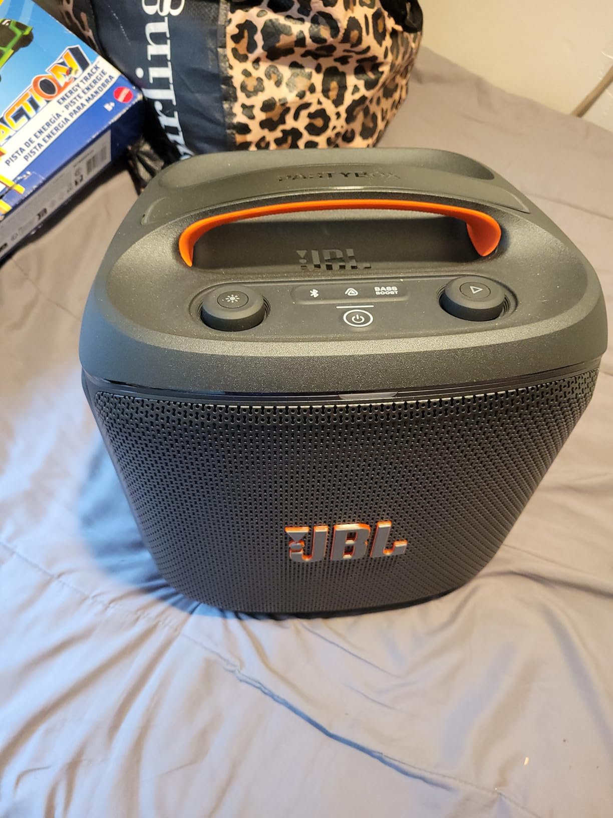 JBL PartyBox Encore Essential 2 - Portable Battery-Powered Party Speaker with AI Sound Boost, Up to 15 Hours of Play time, IPX4 Splash Proof, and Multi-Speaker Connection by Auracast (Black) - Customer Photo 1