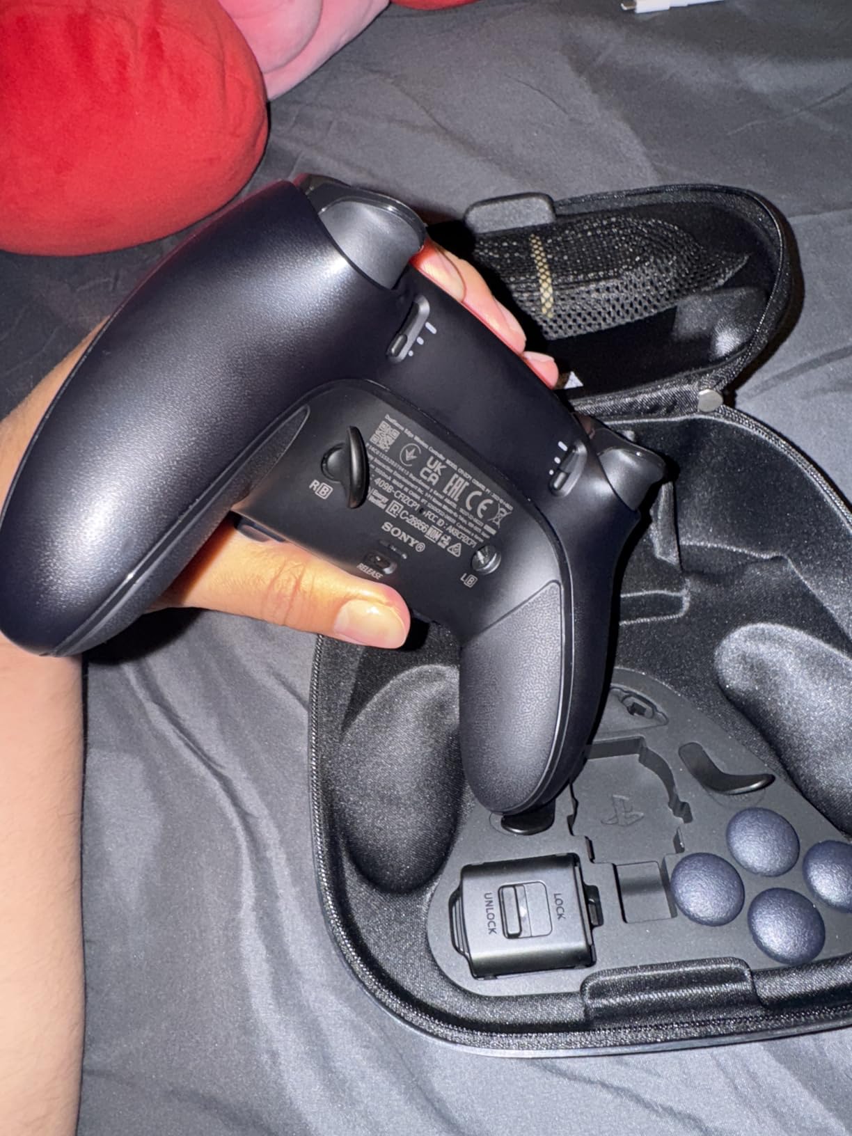 PlayStation DualSense Edge Wireless Controller - Midnight Black - Customer Photo 5