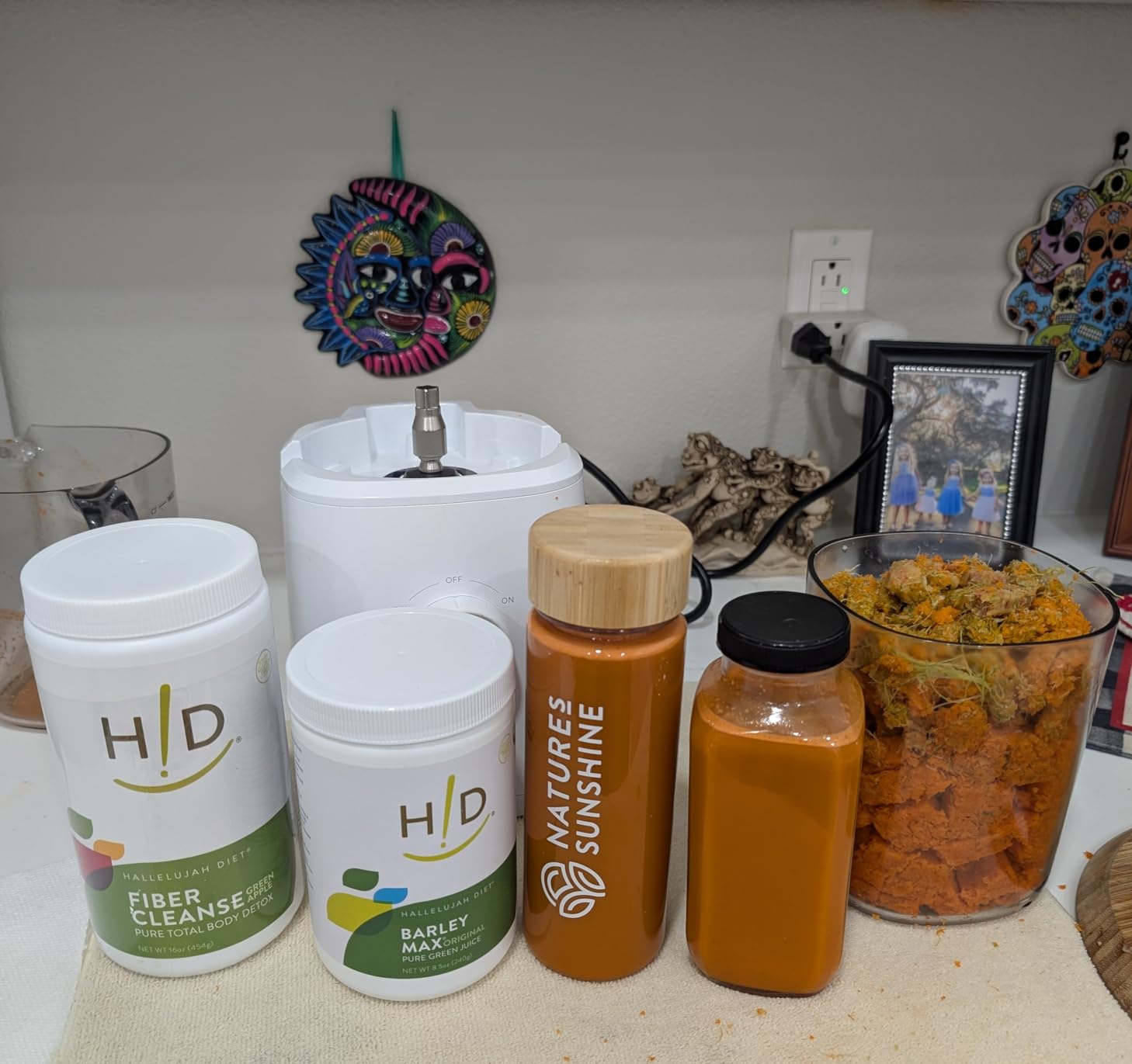 Nama J2 Cold Press Juicer – Self Feeding for Hands-Free Operation with Wide Mouth Hopper for Whole Recipe Loading, Zero Waste Masticating Juicer For More Juice, Less Pulp – Easy Cleanup & Assembly - Customer Photo 1